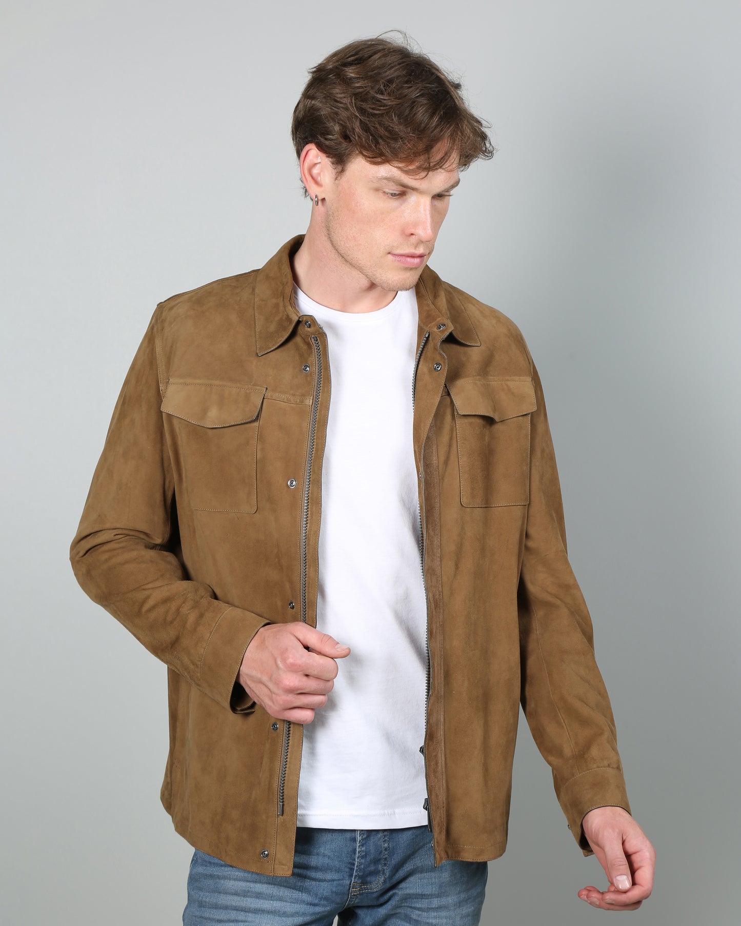 Severi Suede Leather Jacket