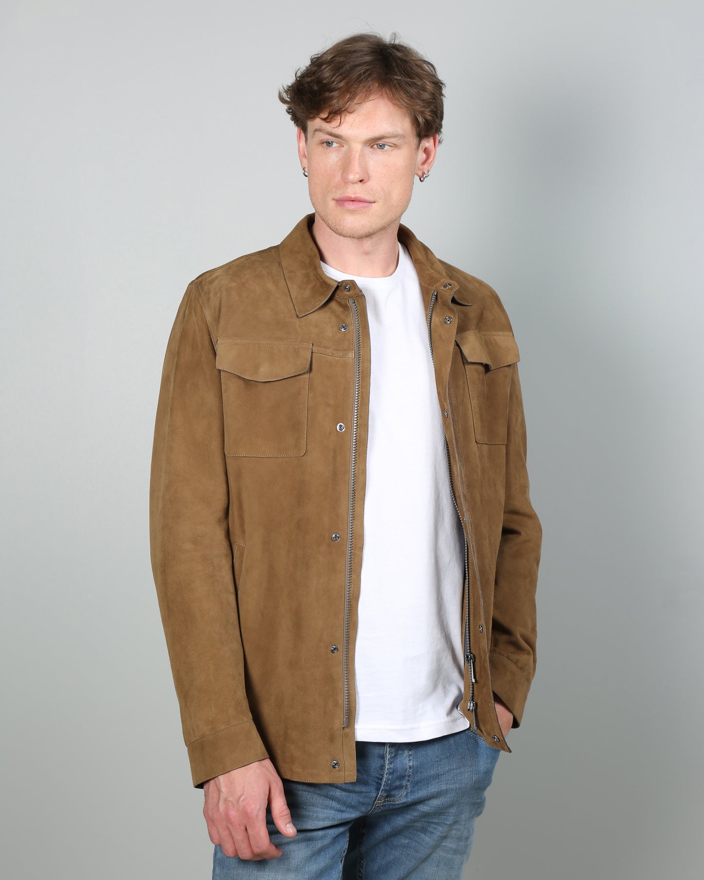 Severi Suede Leather Jacket