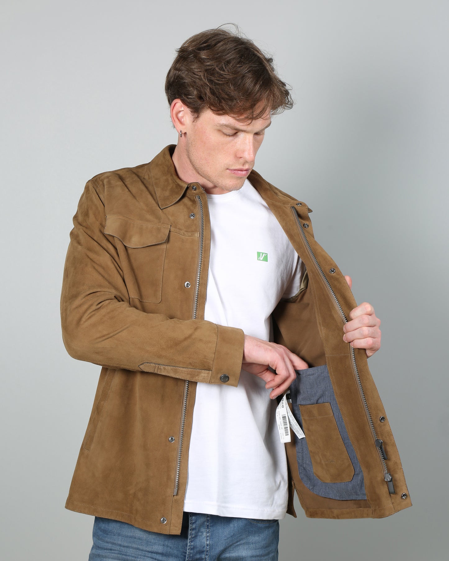 Severi Suede Leather Jacket