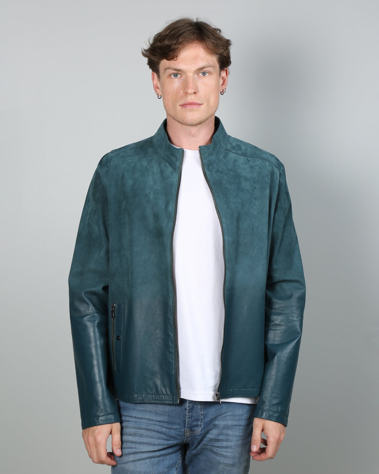 Kauno Suede Leather Jacket