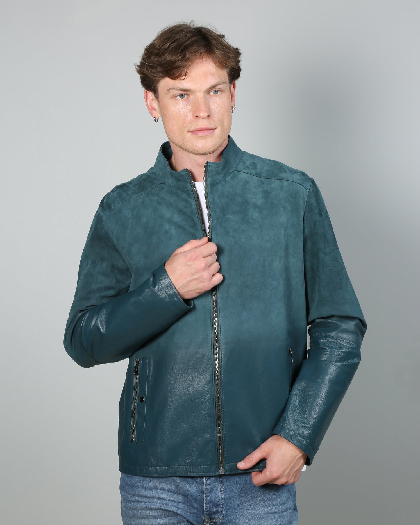 Kauno Suede Leather Jacket