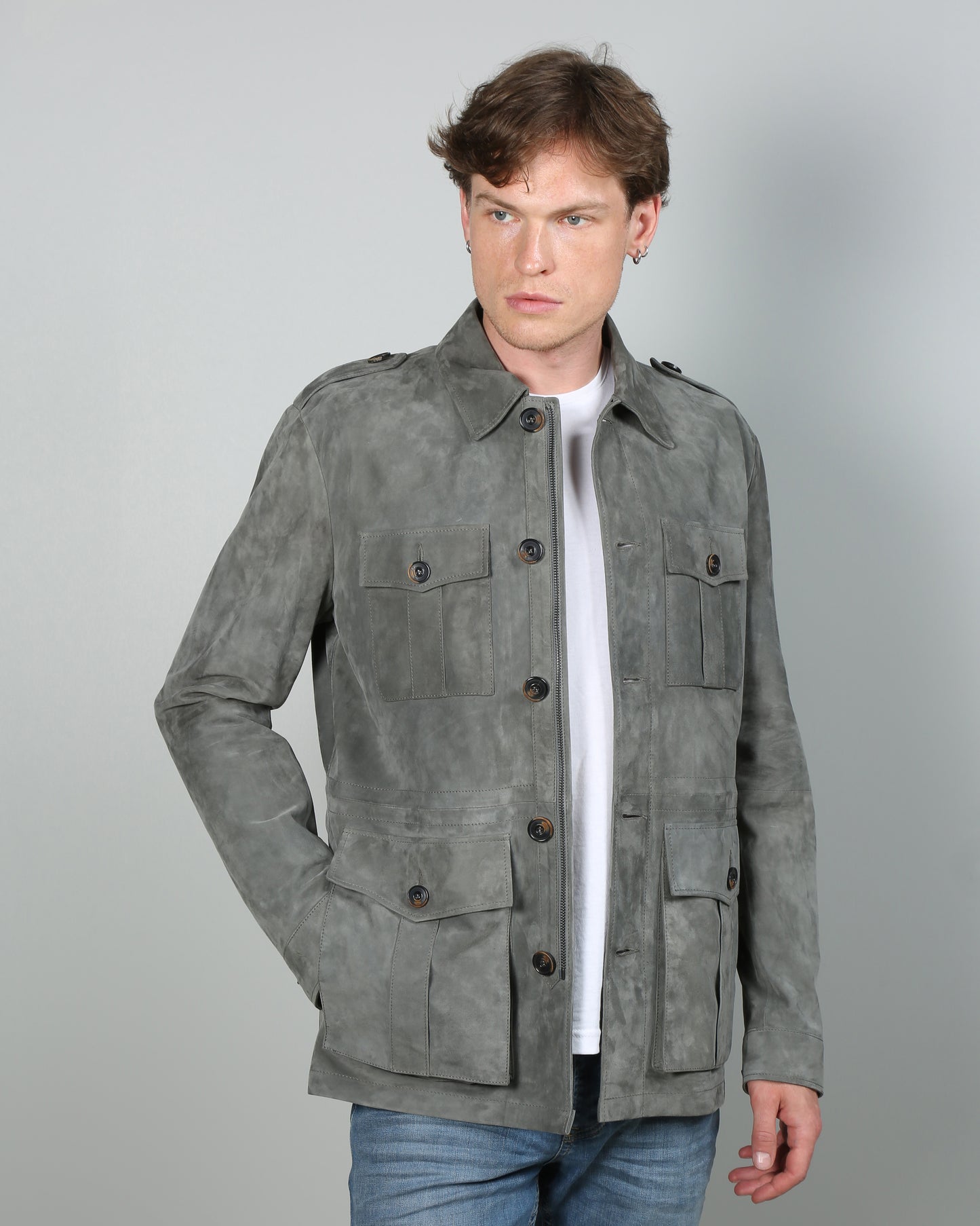 Lenni Suede Leather Jacket