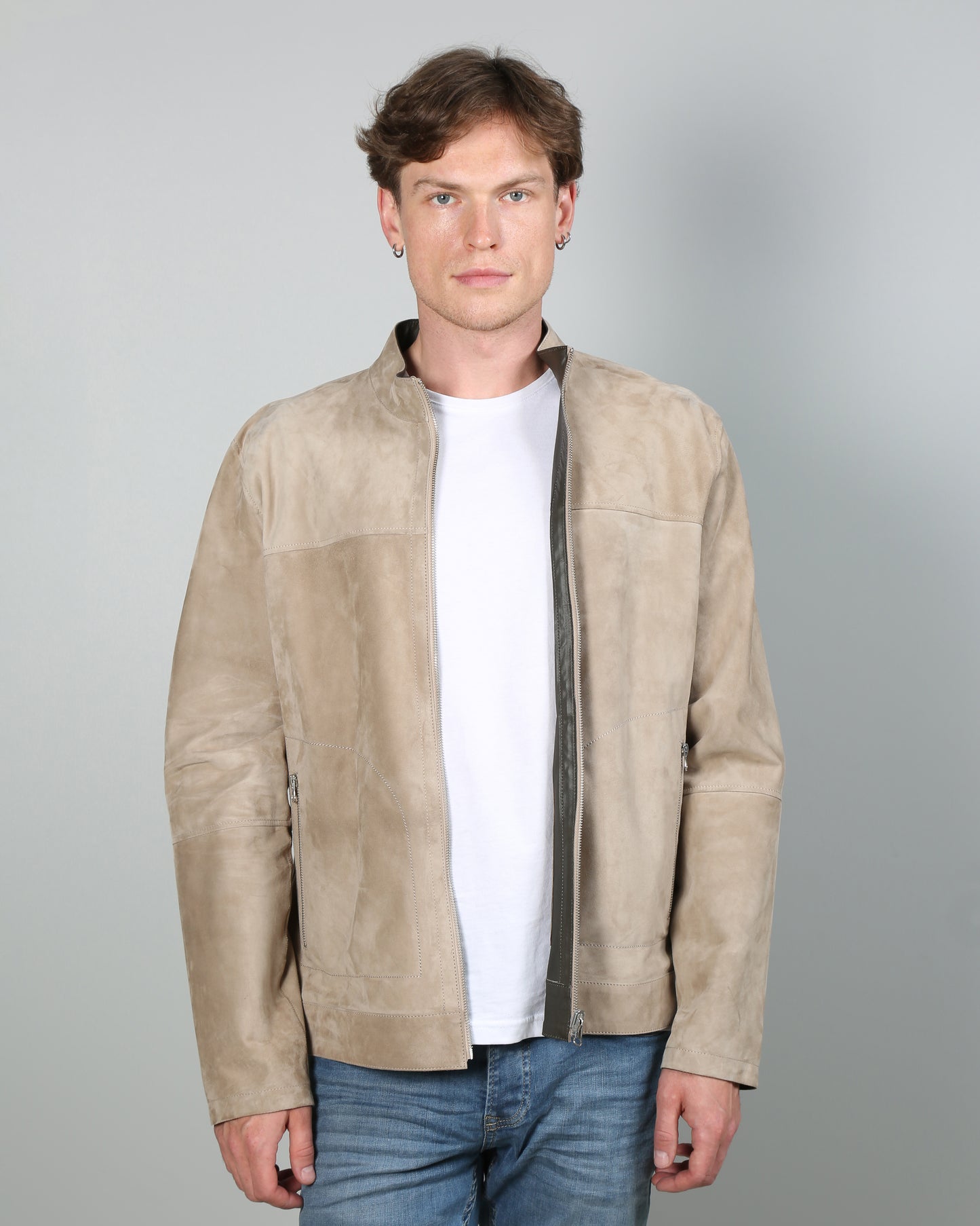 Rasmus Reversible Suede Leather Jacket