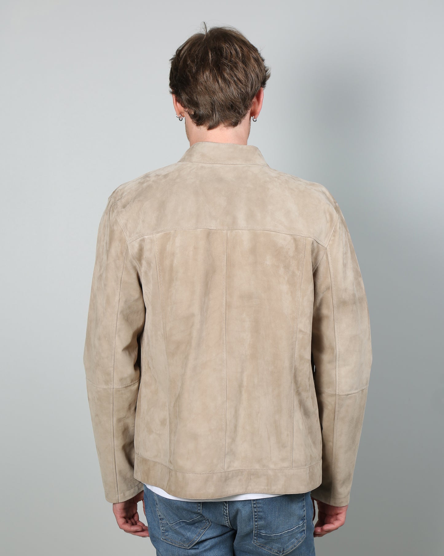 Rasmus Reversible Suede Leather Jacket