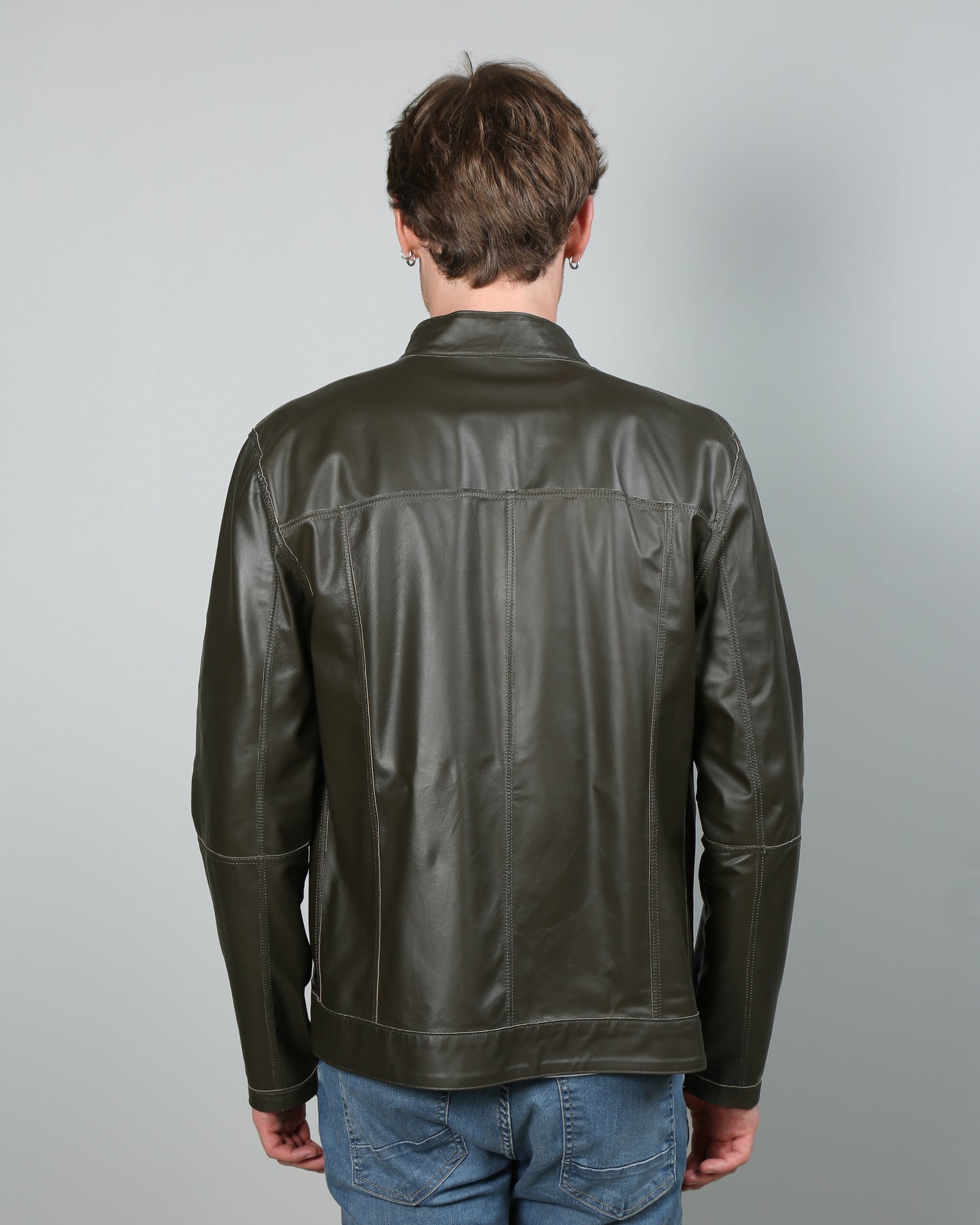 Rasmus Reversible Suede Leather Jacket