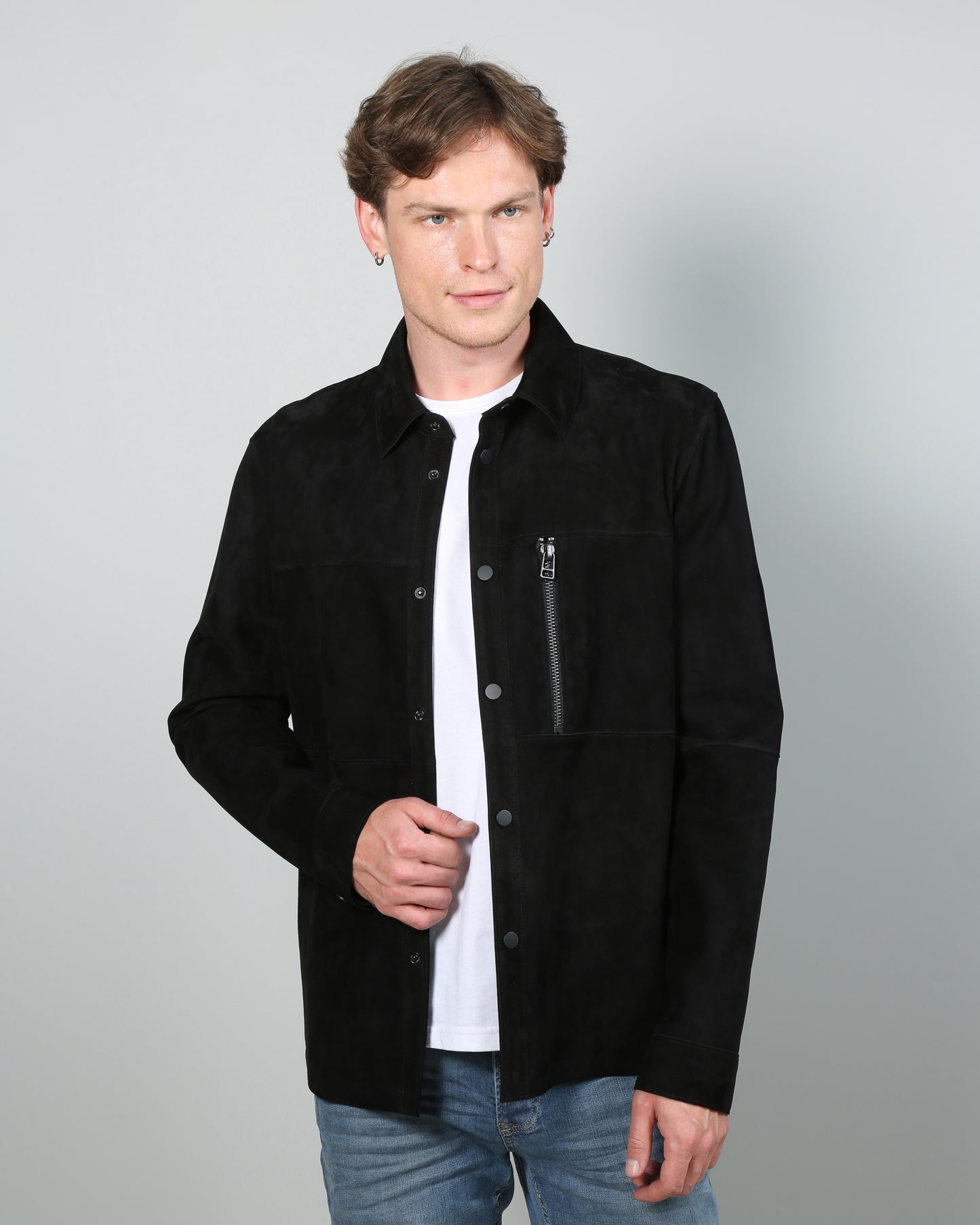 Seppo Suede Leather Jacket