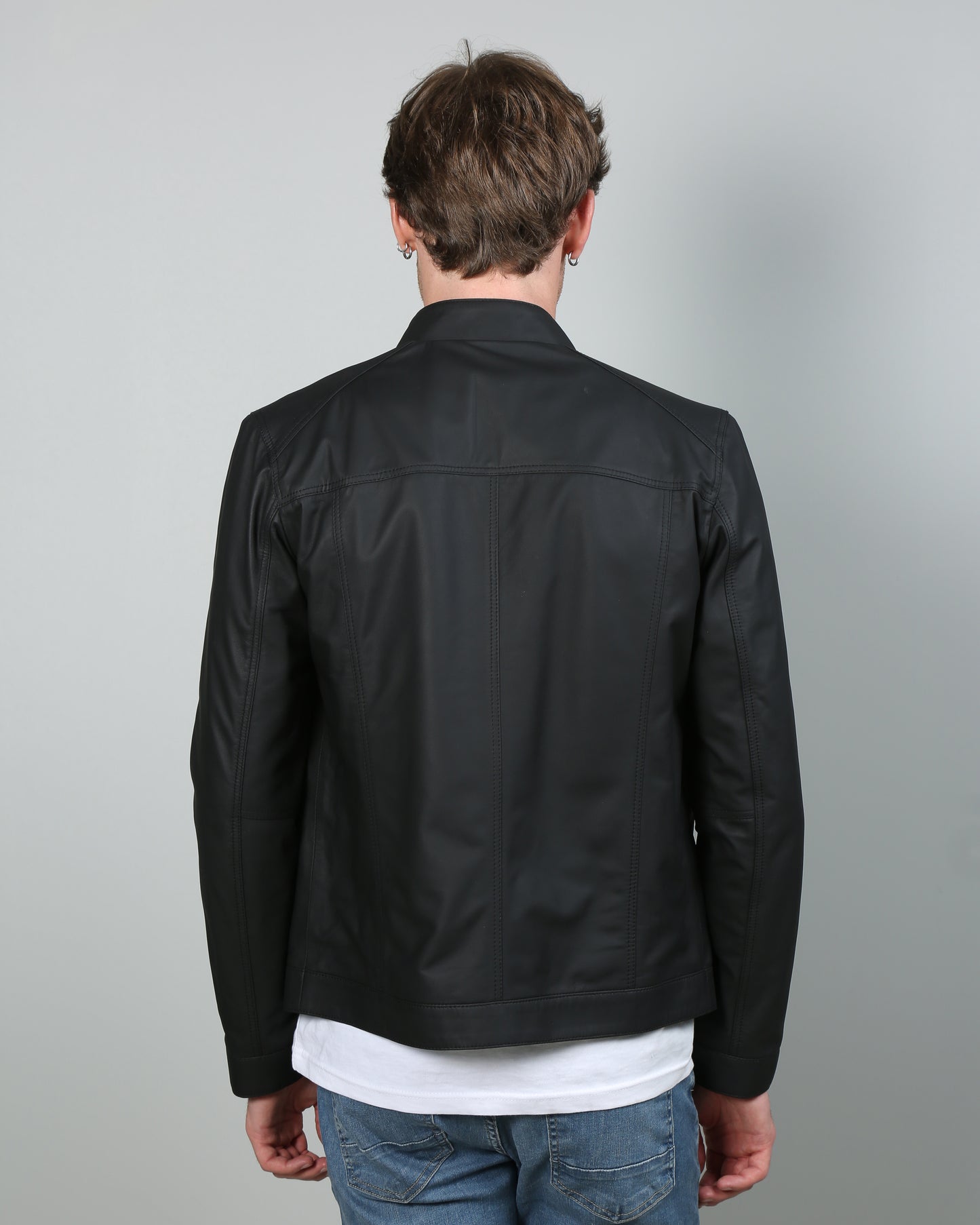 Tero Reversible Leather Jacket