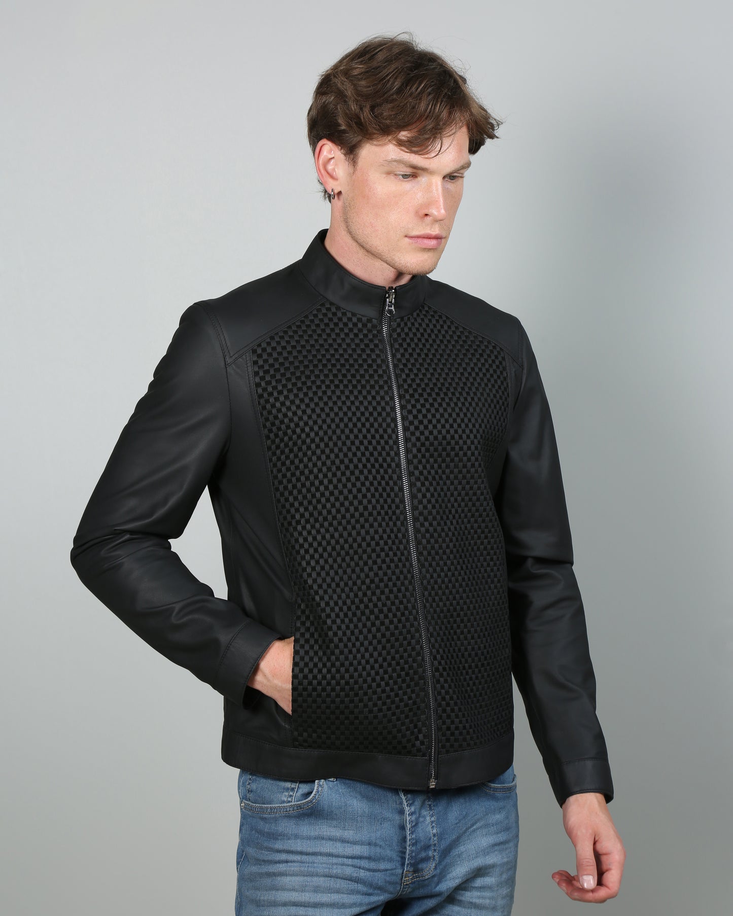 Tero Reversible Leather Jacket