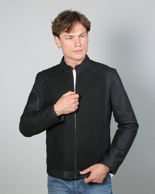 Tero Reversible Leather Jacket