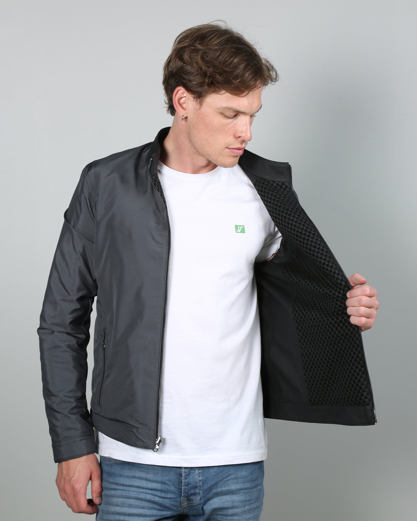 Tero Reversible Leather Jacket