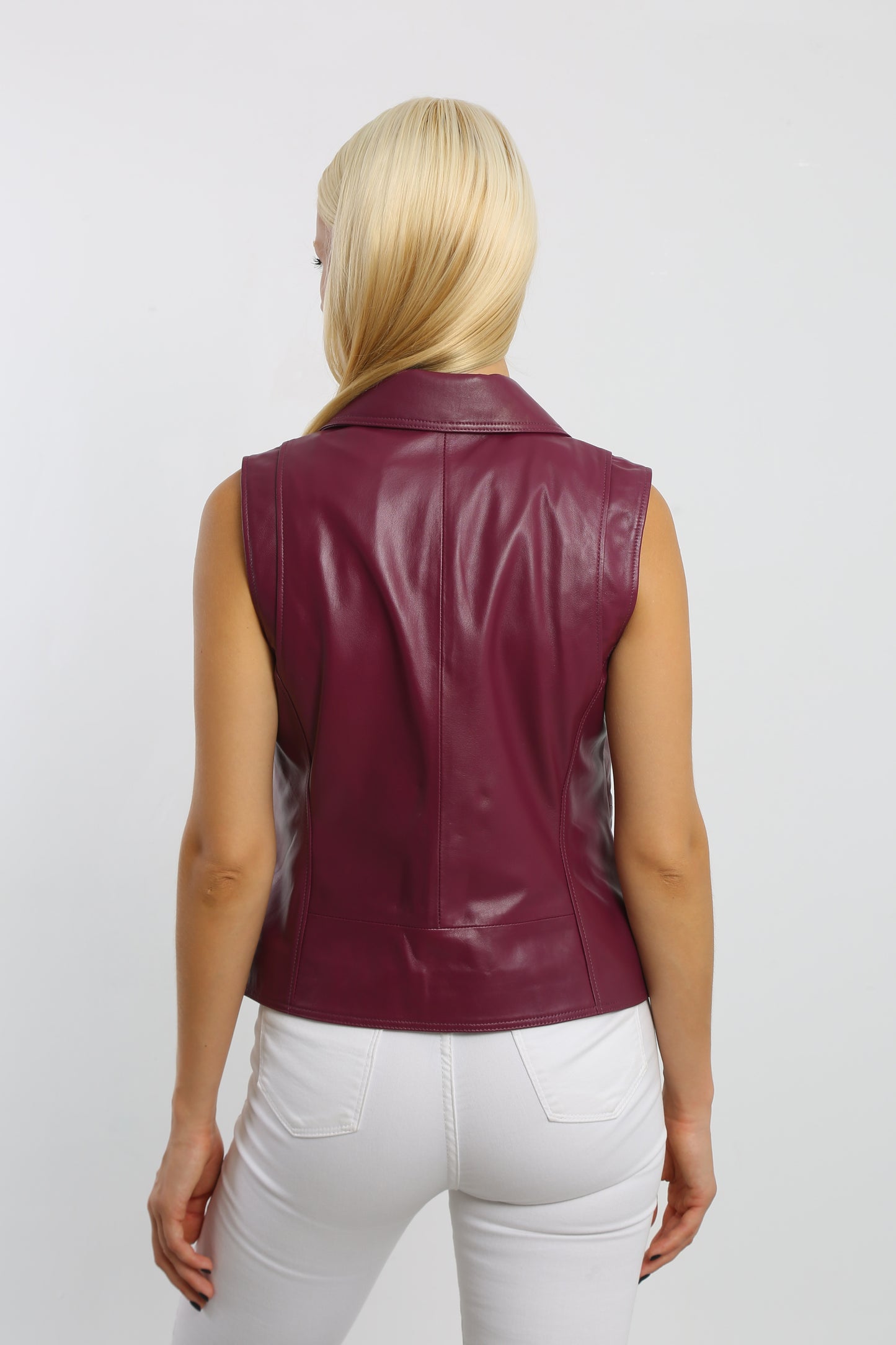 Emerald Spirit Leather Vest