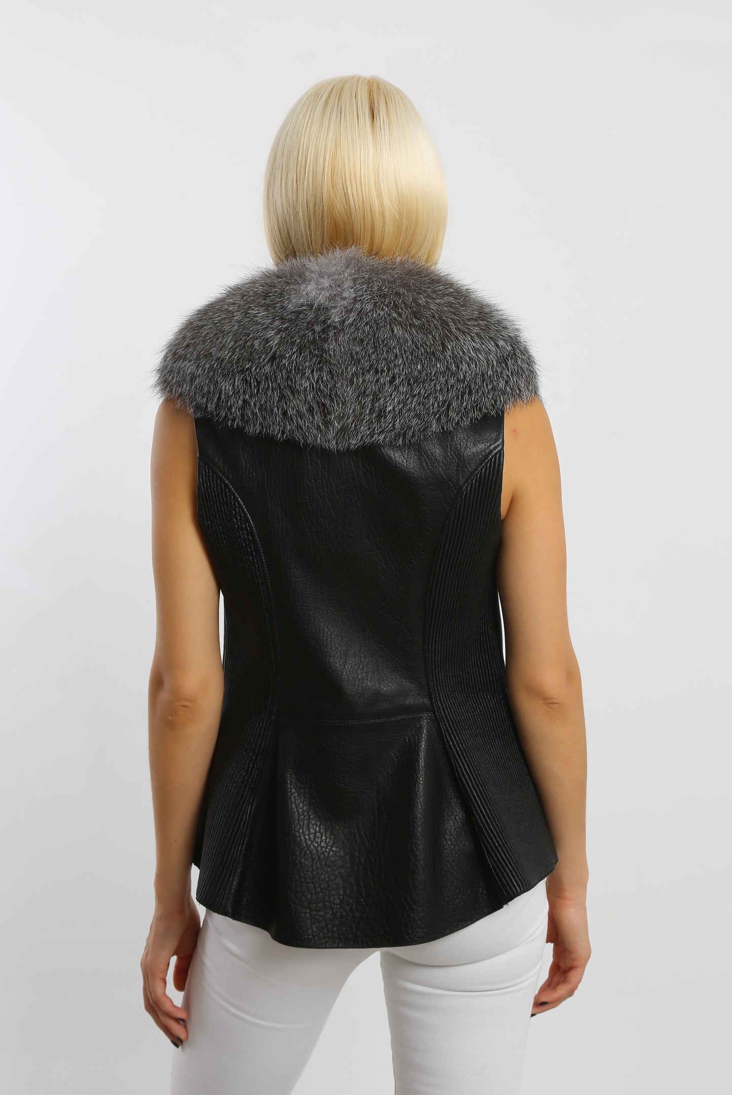 Winter's Embrace Leather Vest