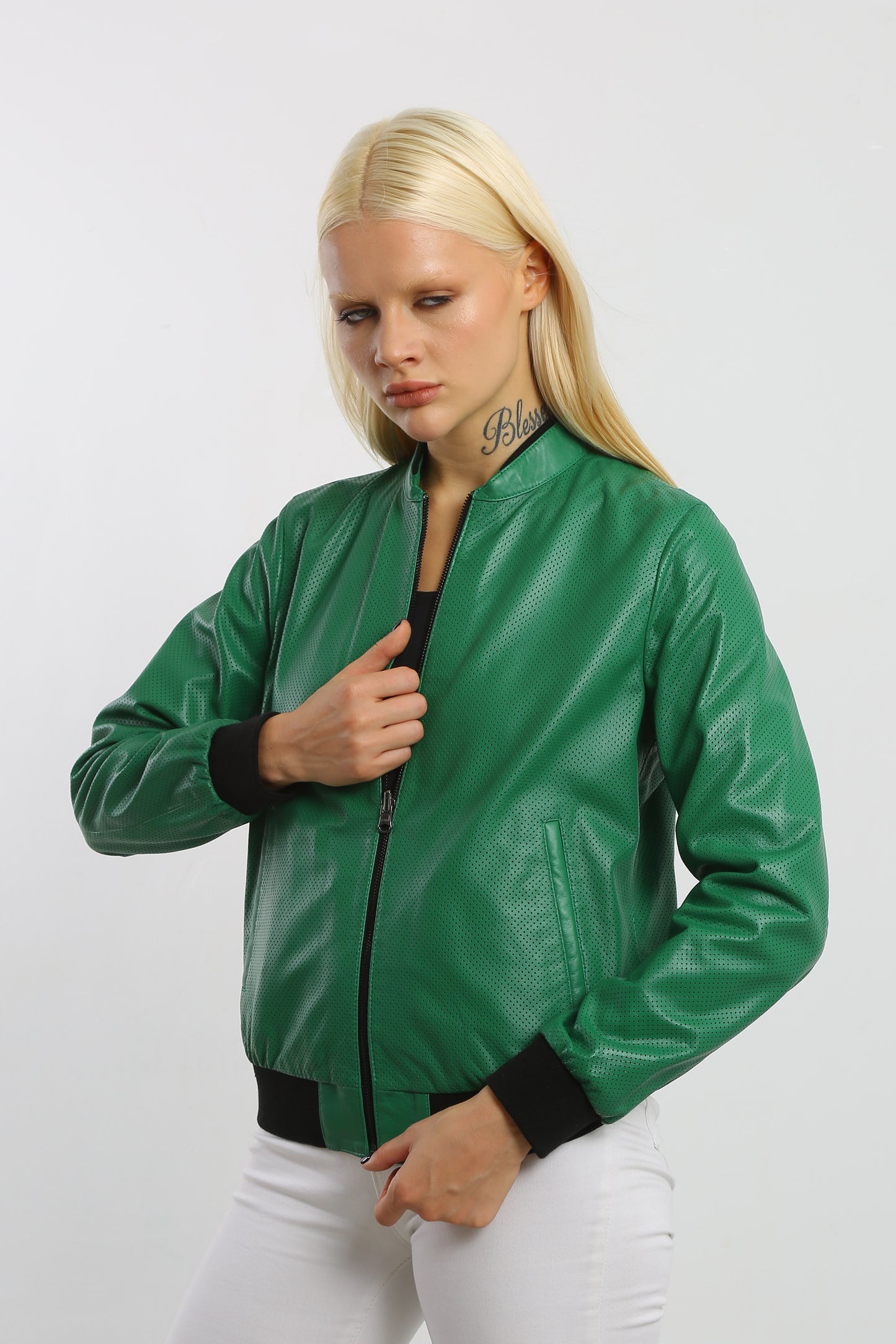 Reversible Leather Jacket