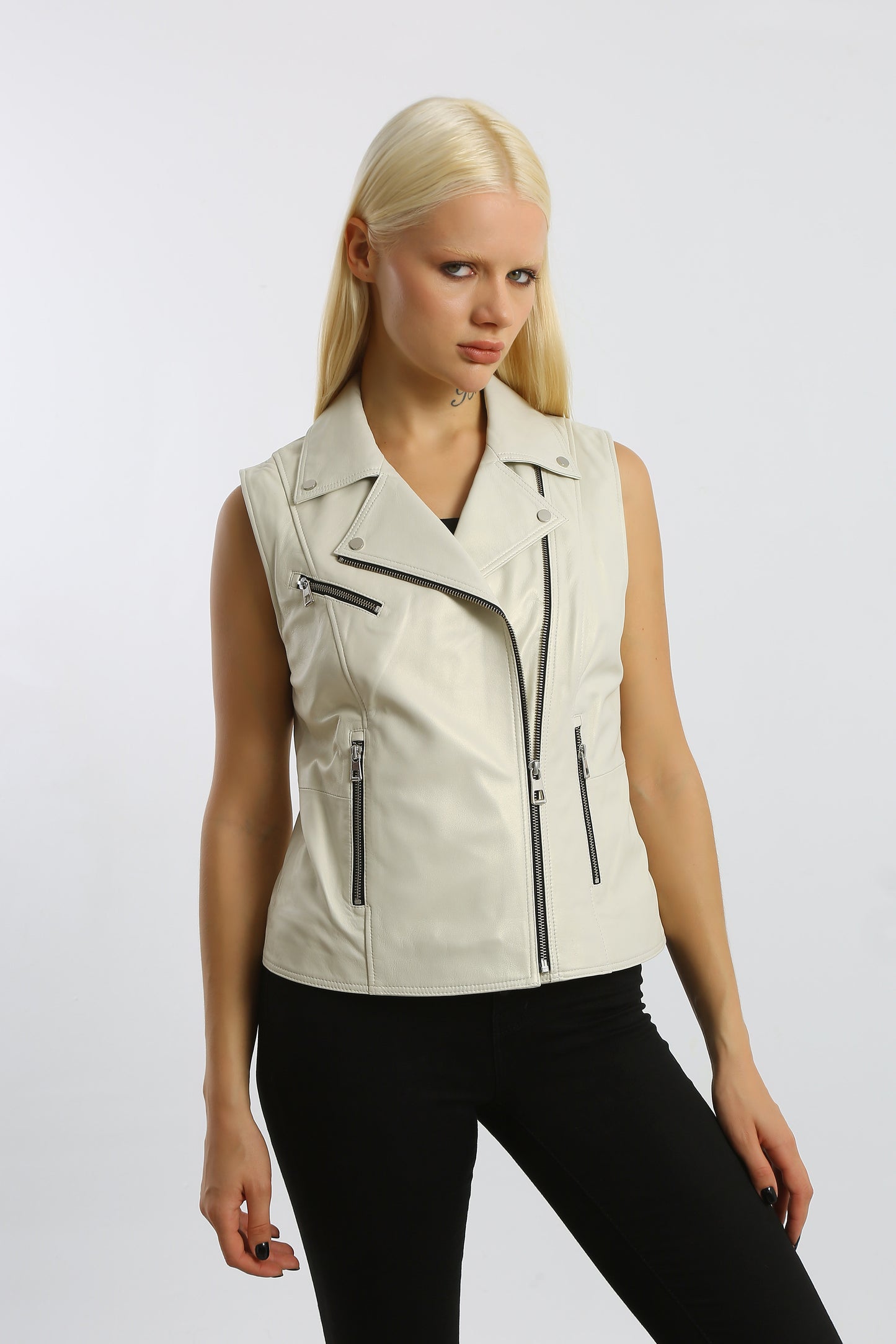 Emerald Spirit Leather Vest