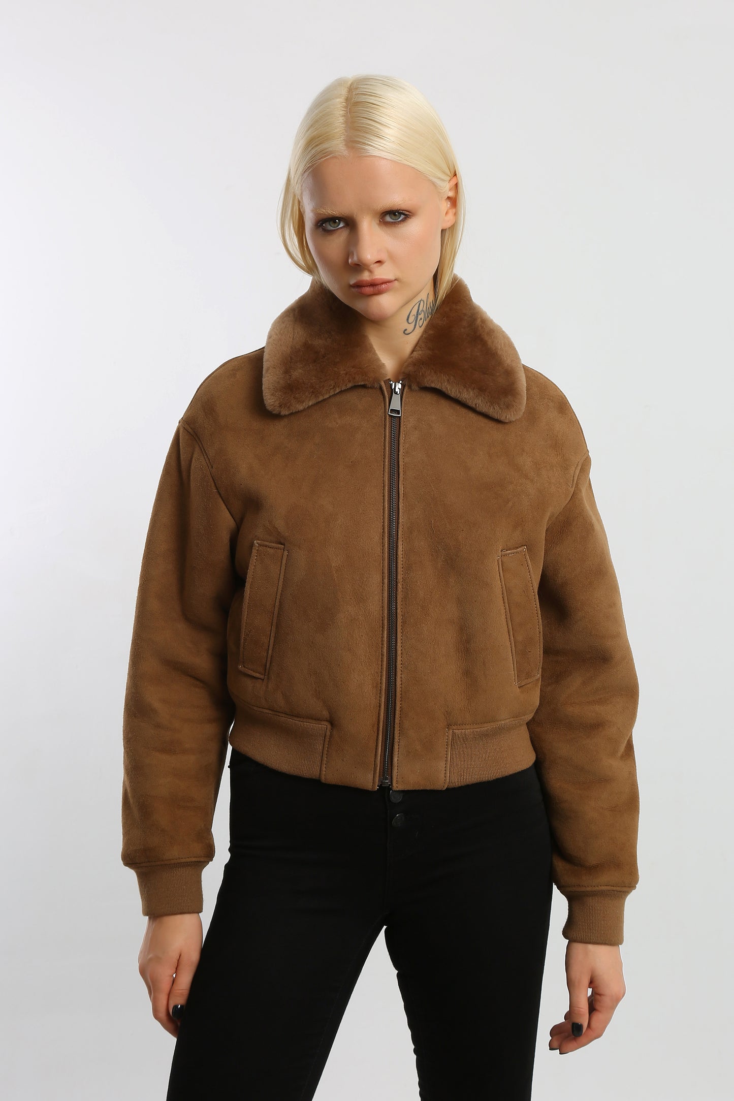 Camila Sheepskin Shearling Jacket