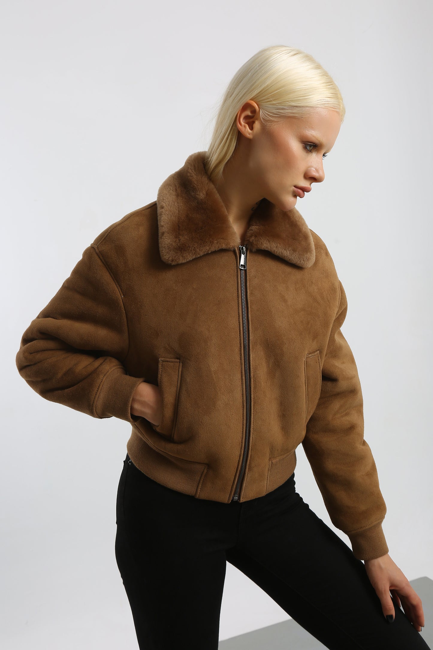 Camila Sheepskin Shearling Jacket