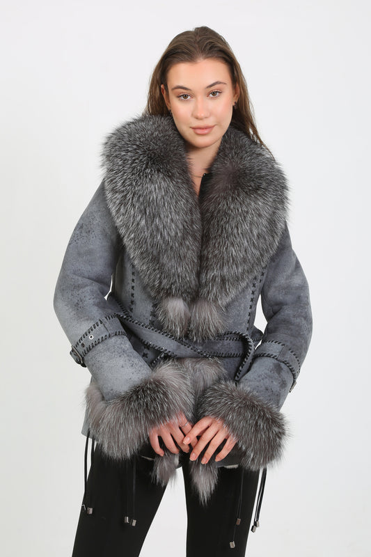 Ridge Mountain Sheepskin Shearling Coat