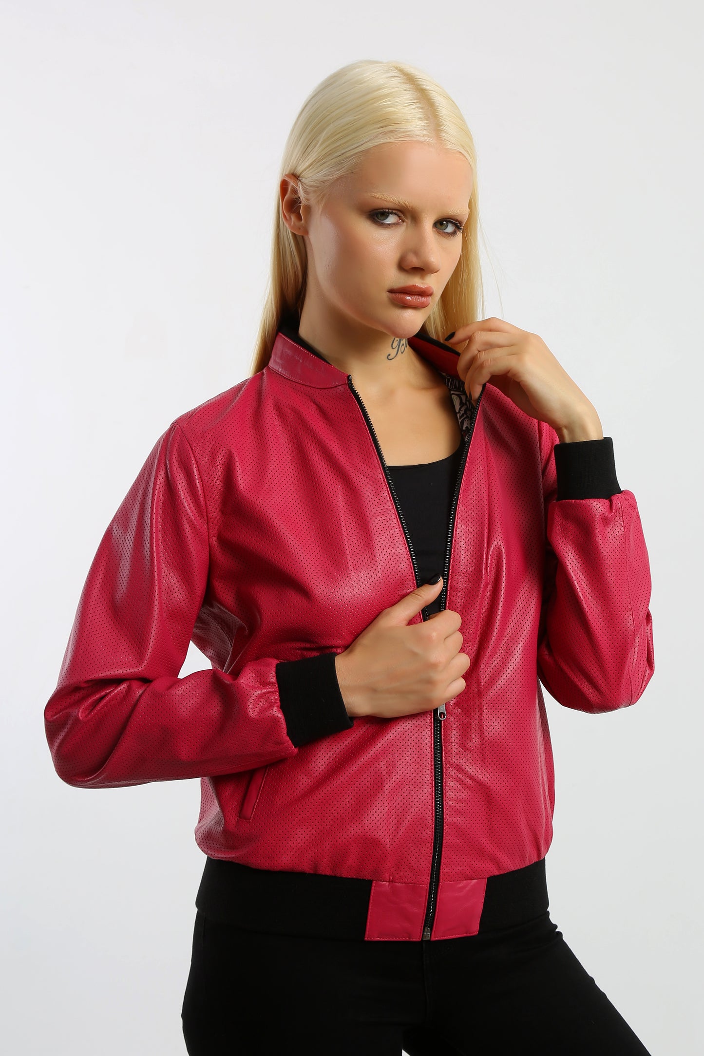 Reversible Leather Jacket