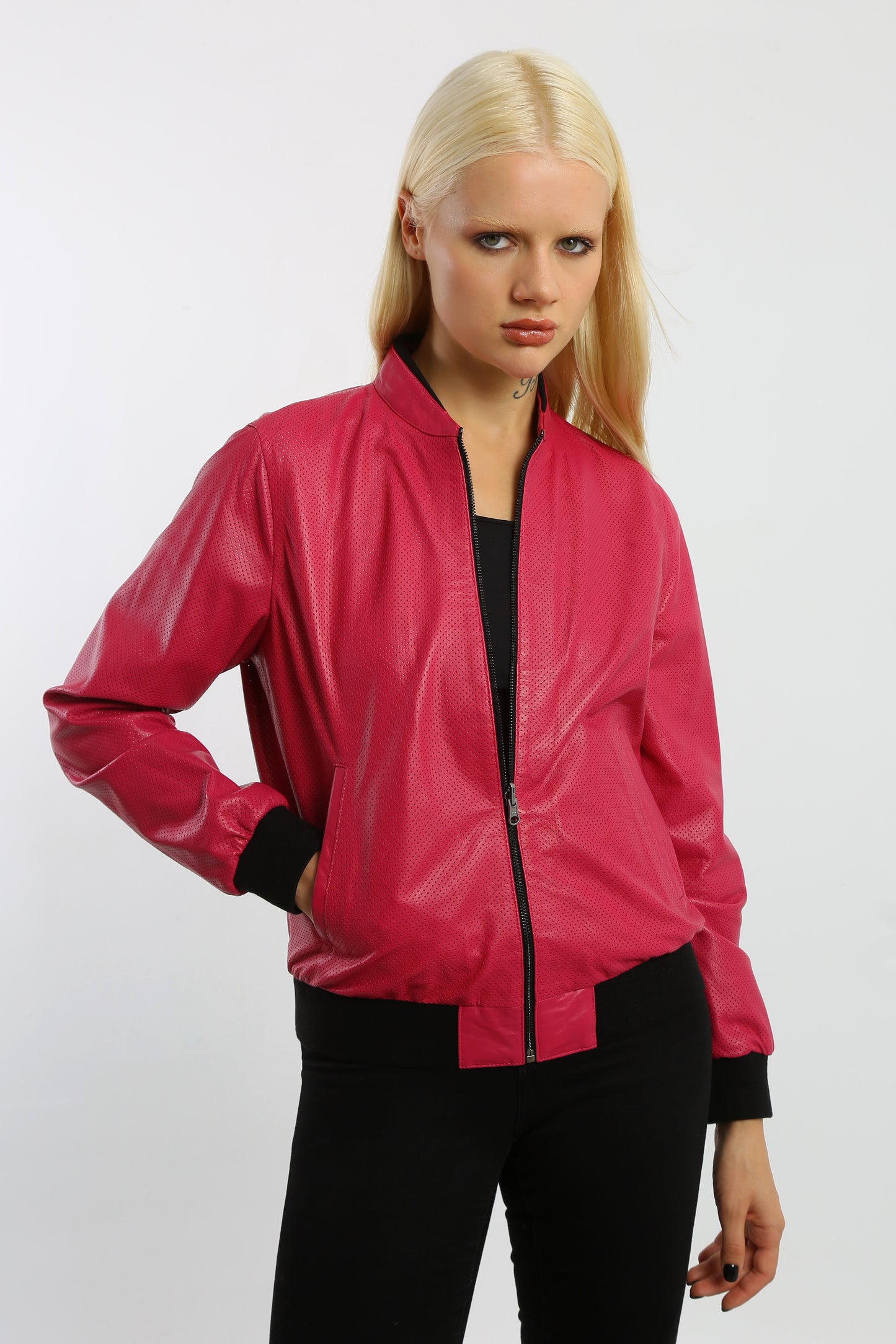 Reversible Leather Jacket