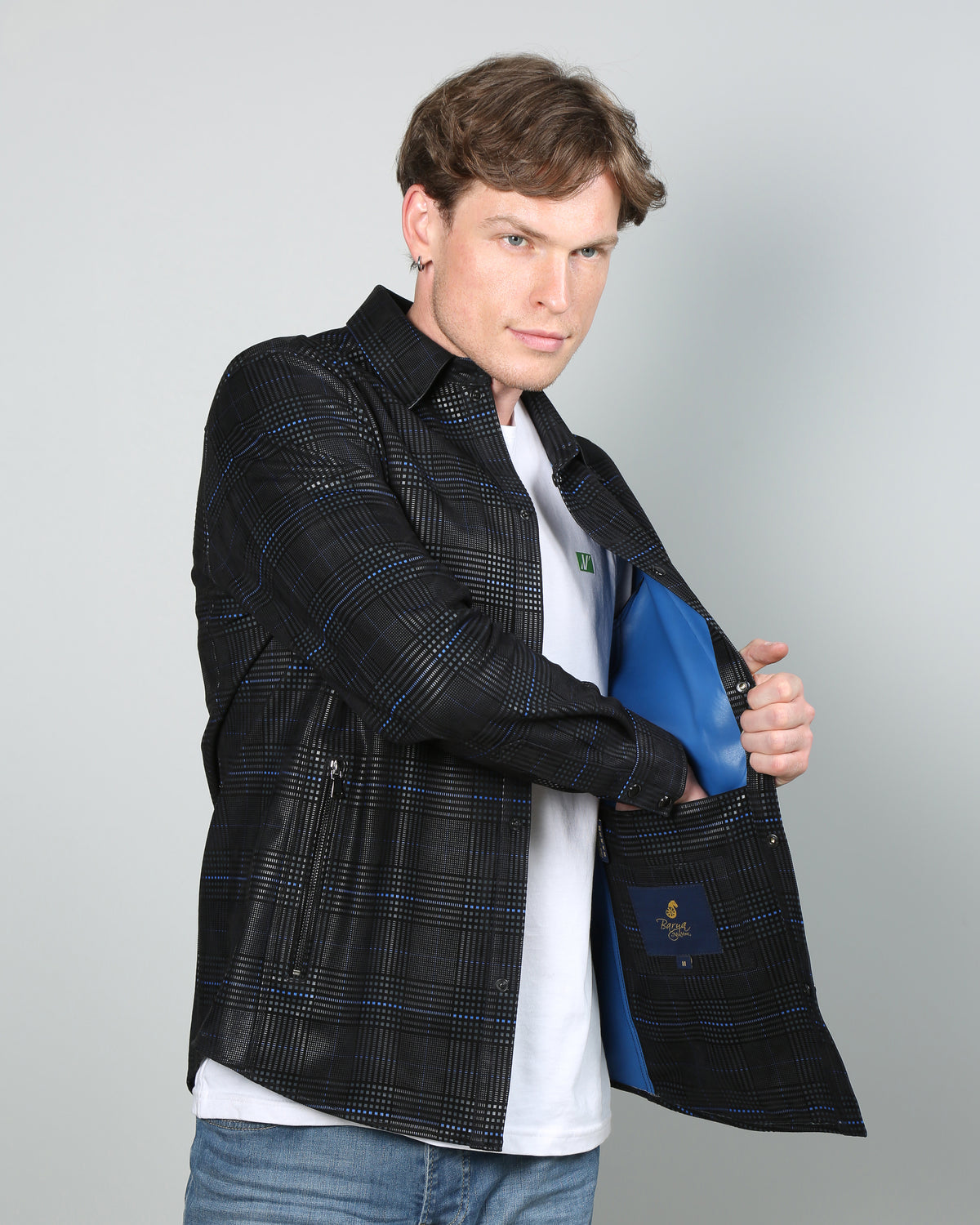 Quantino Jacket Quano Suede Leather Jacket – Barya Leather