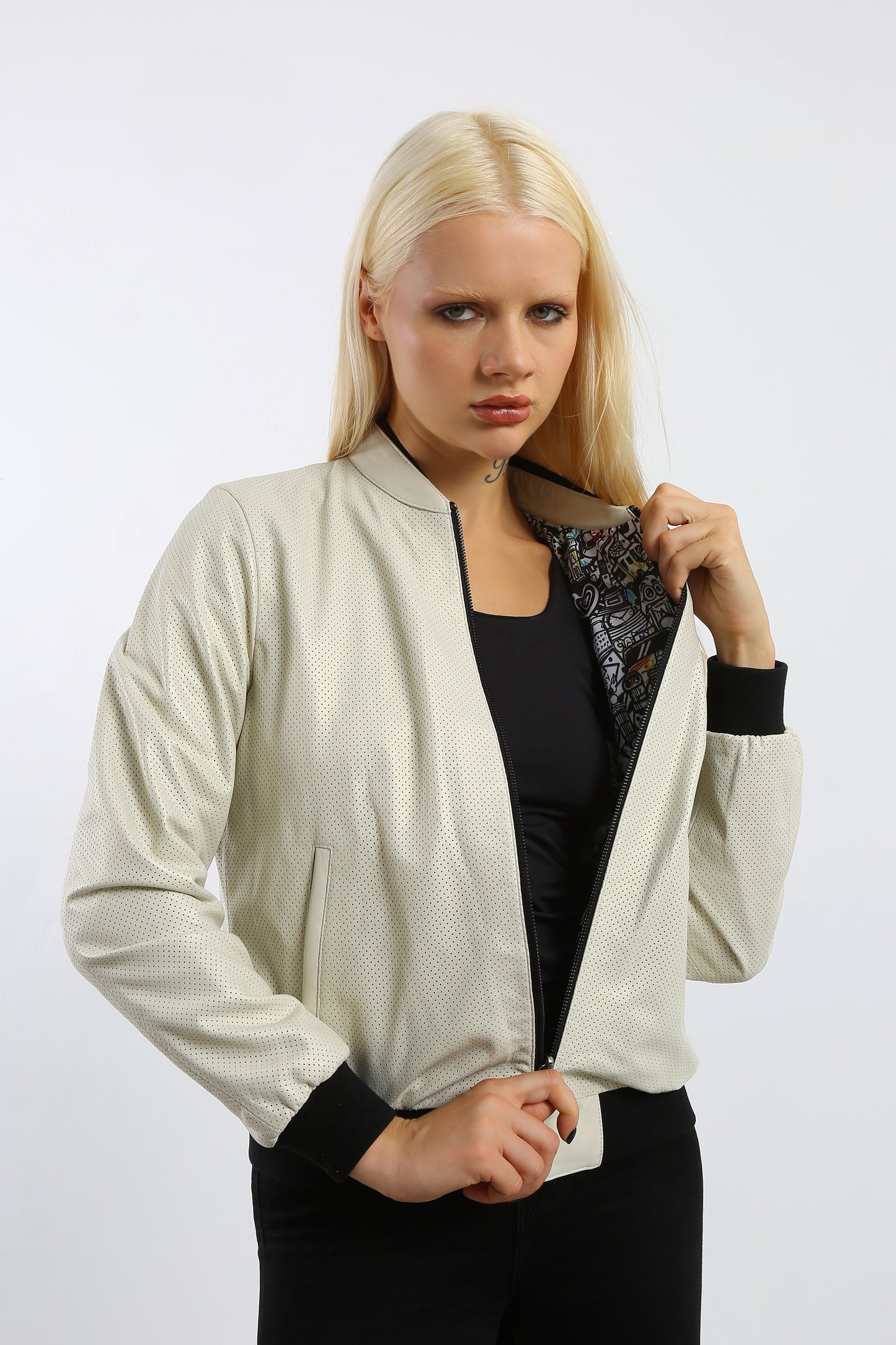 Reversible Leather Jacket