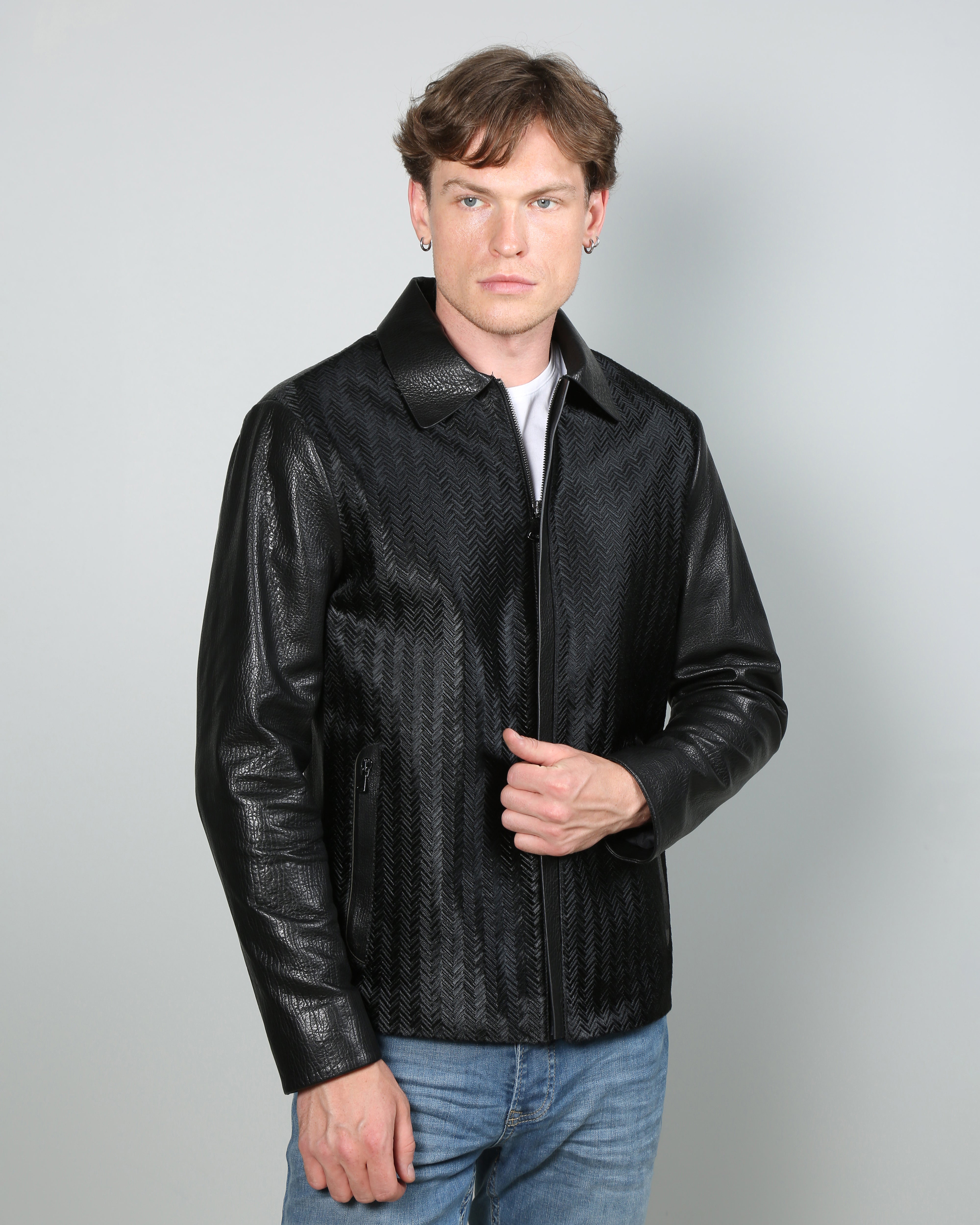 Satanta Lambskin Leather Jacket – Barya Leather