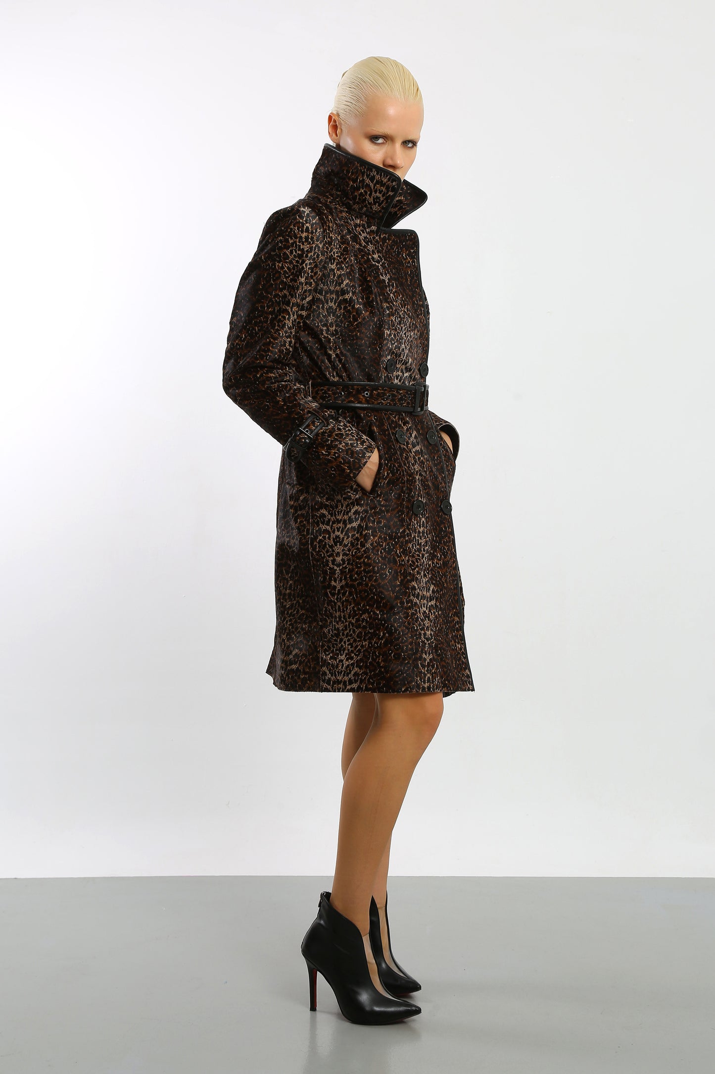 Fierce Allure Cavallino Trench Coat