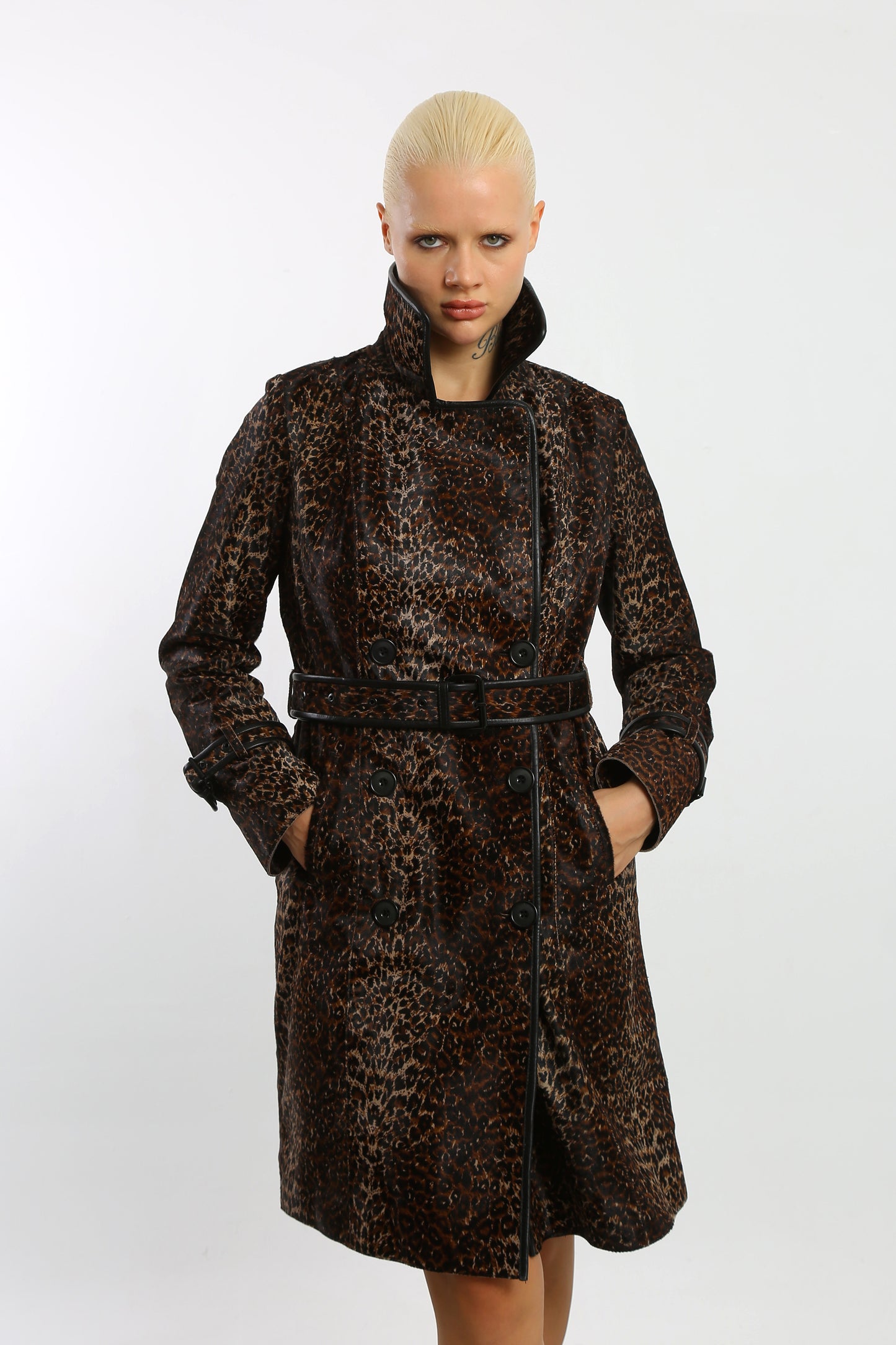 Fierce Allure Cavallino Trench Coat