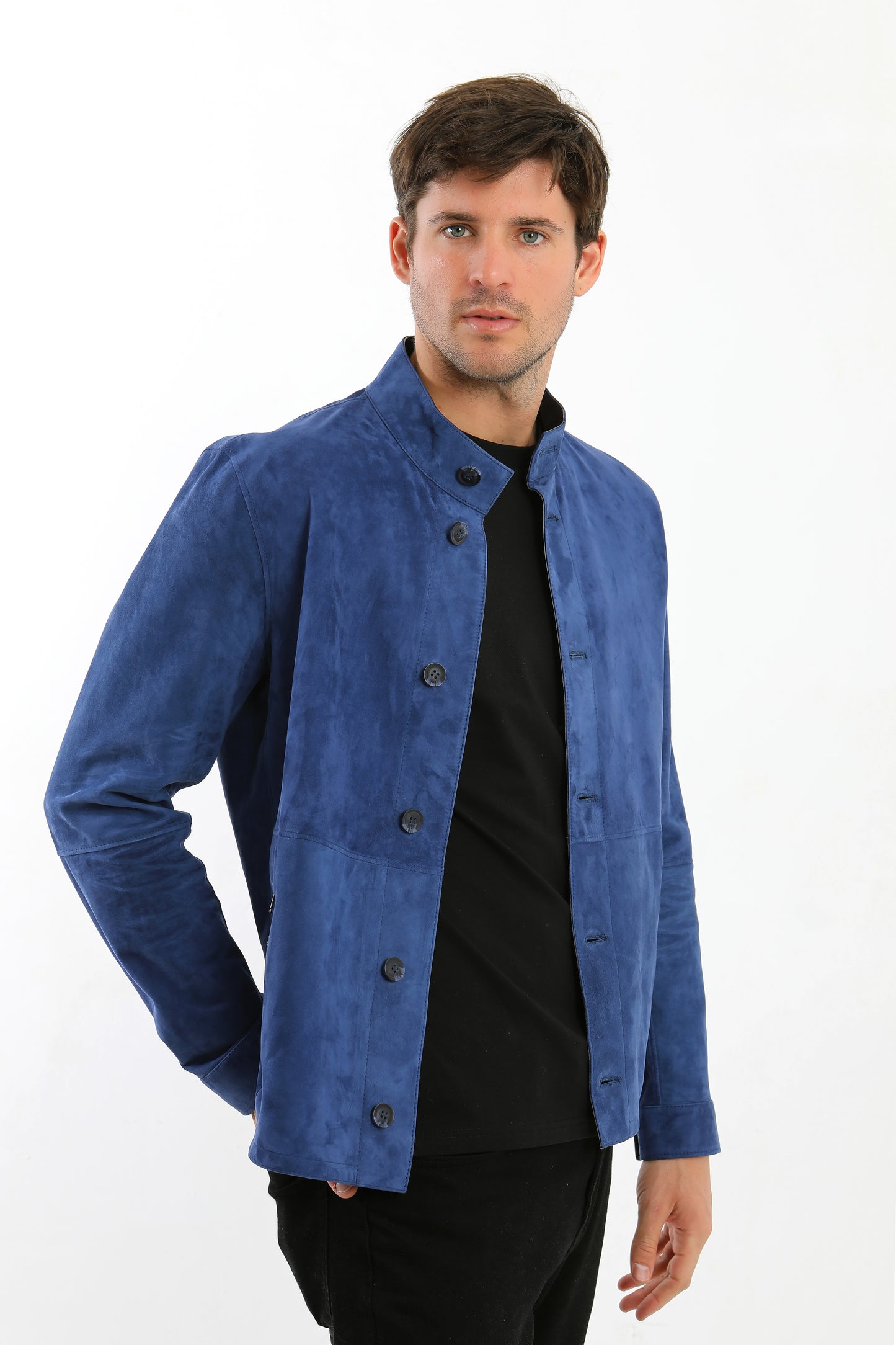 Reversible Suede Leather Jacket