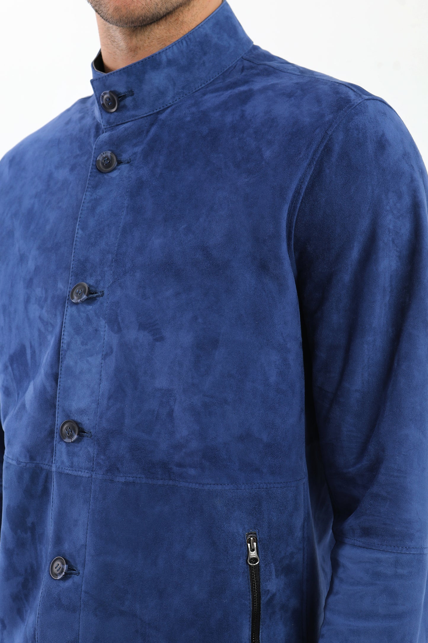 Reversible Suede Leather Jacket