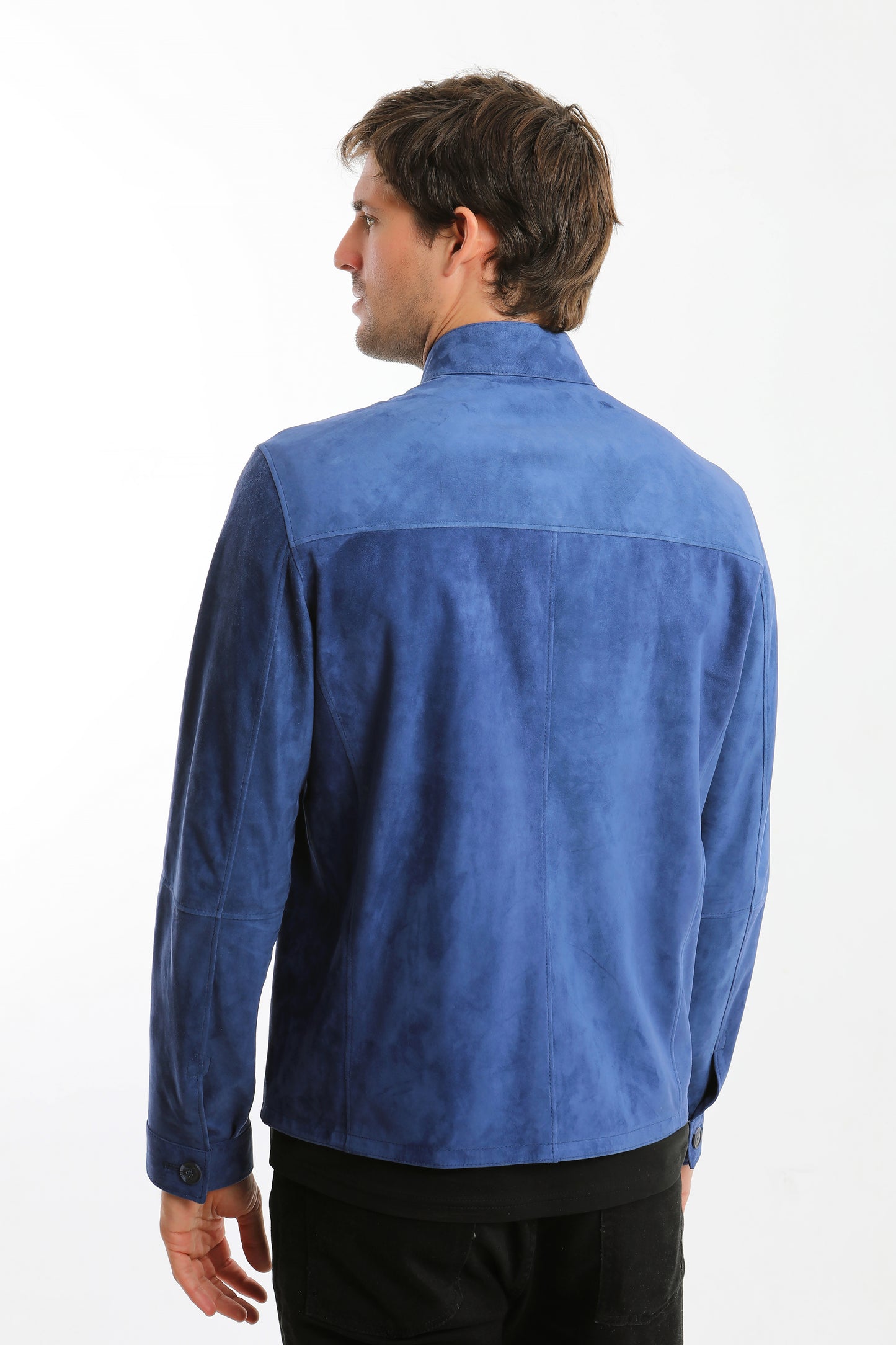 Reversible Suede Leather Jacket