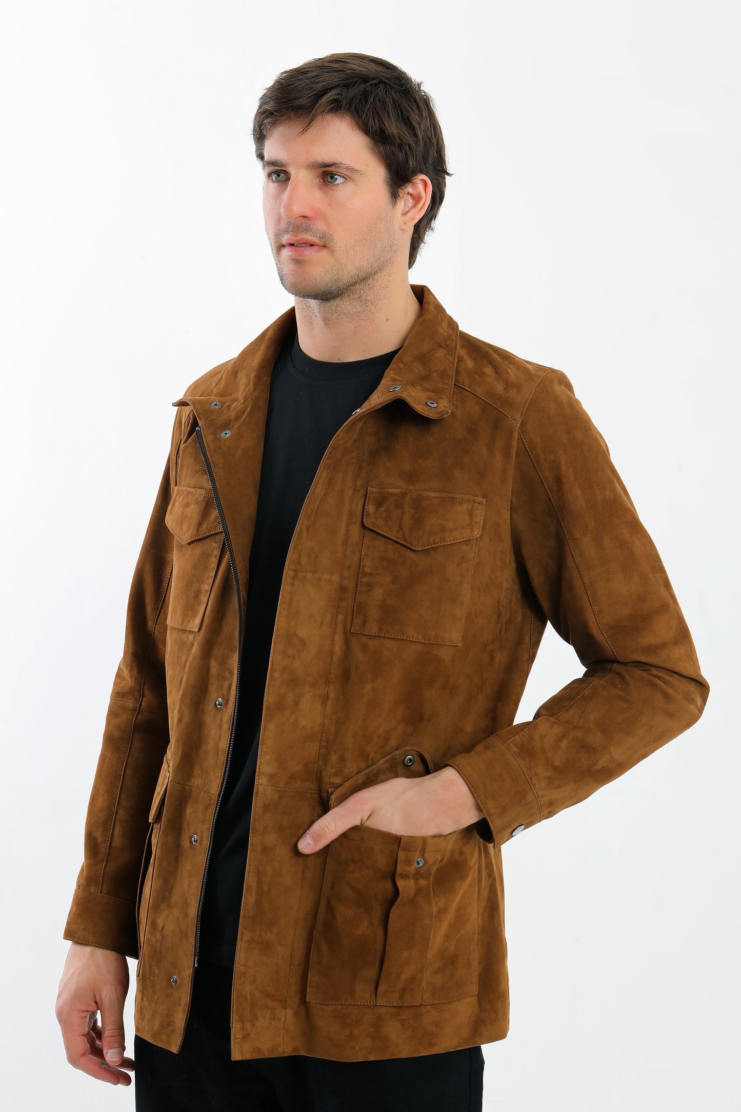 Suede Leather Jacket