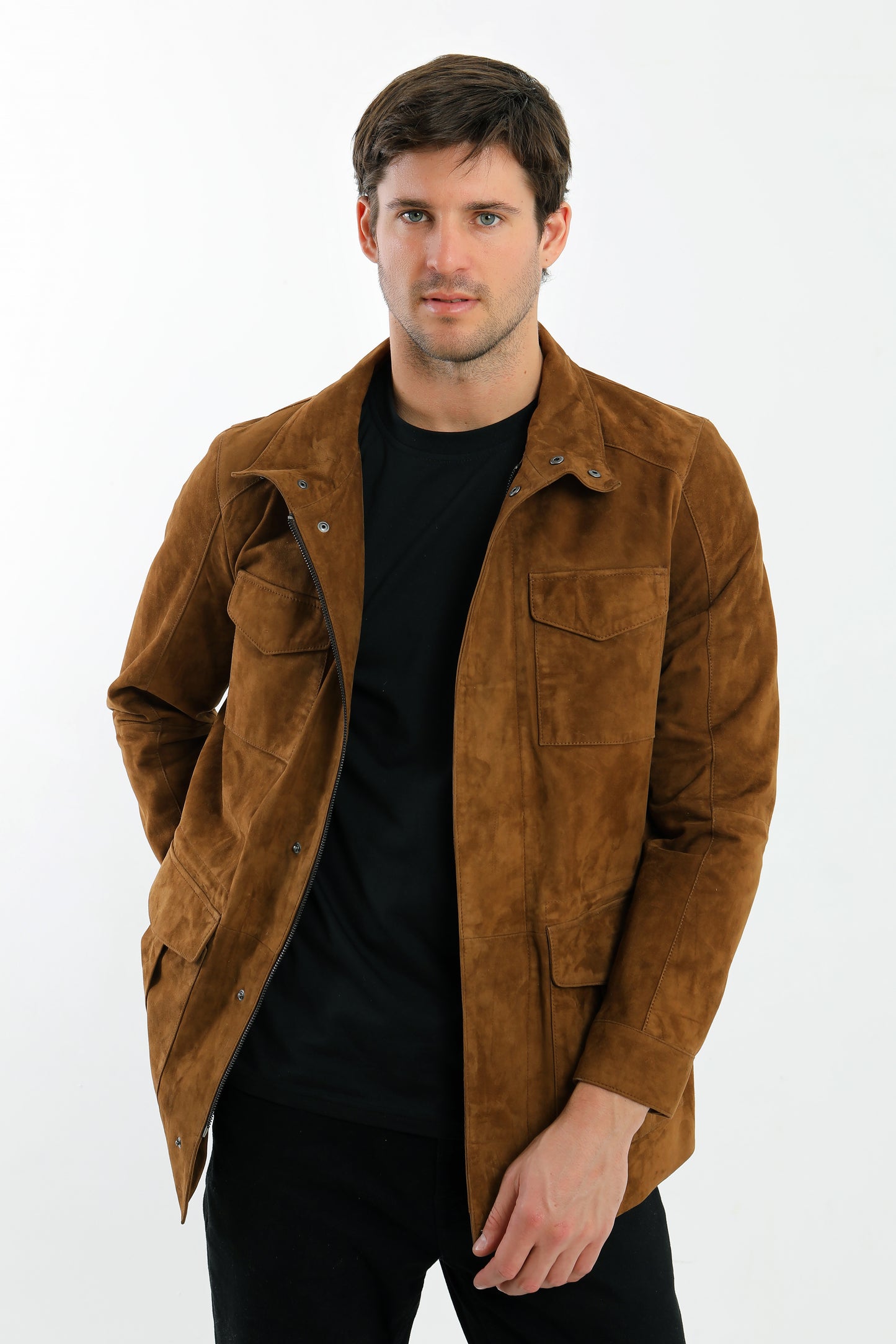 Suede Leather Jacket
