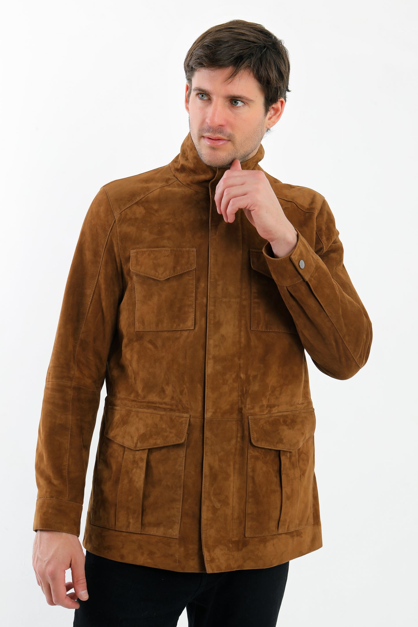 Suede Leather Jacket