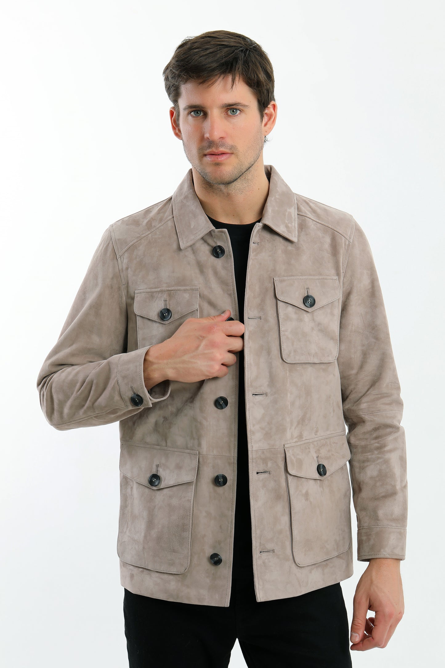 Suede Leather Jacket