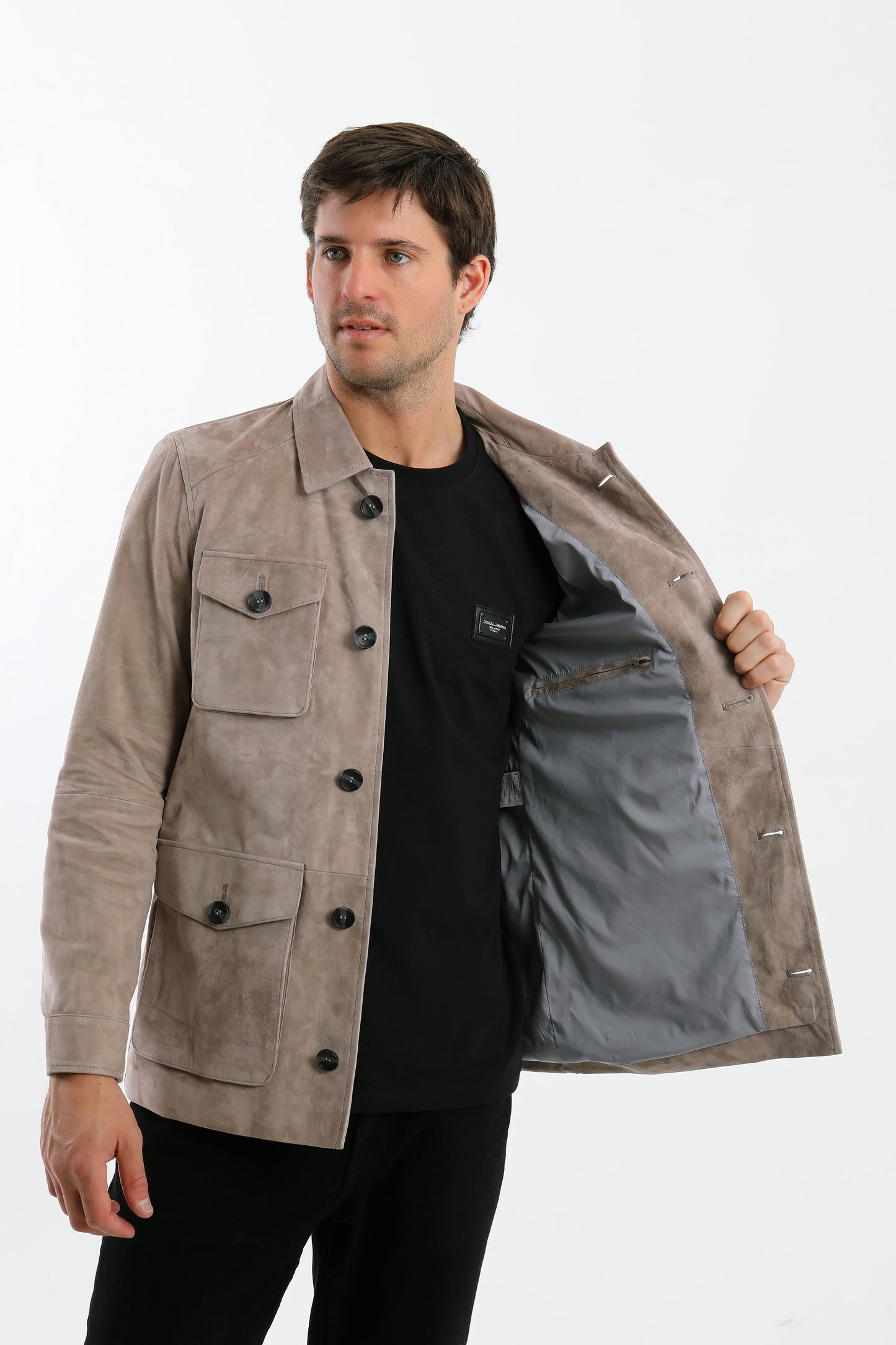 Suede Leather Jacket