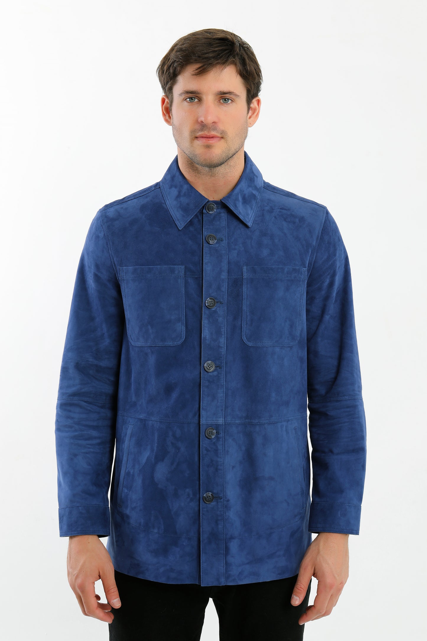 Reversible Suede Leather Jacket