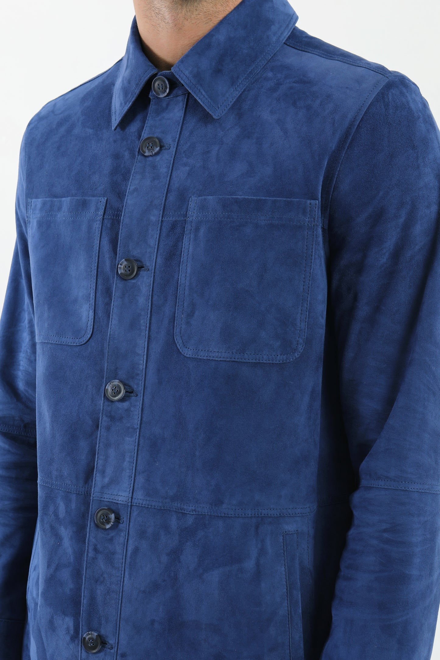 Reversible Suede Leather Jacket