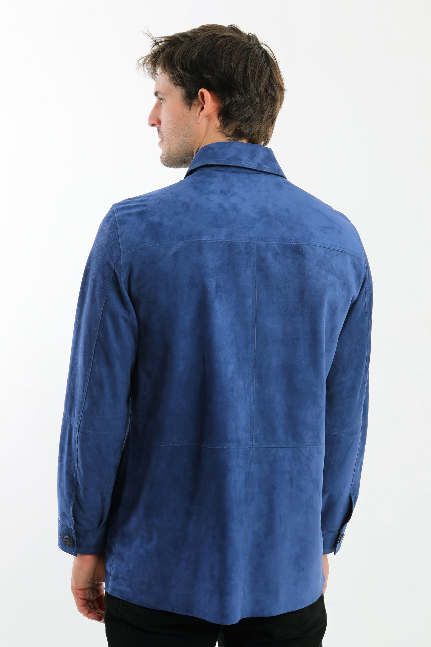 Reversible Suede Leather Jacket