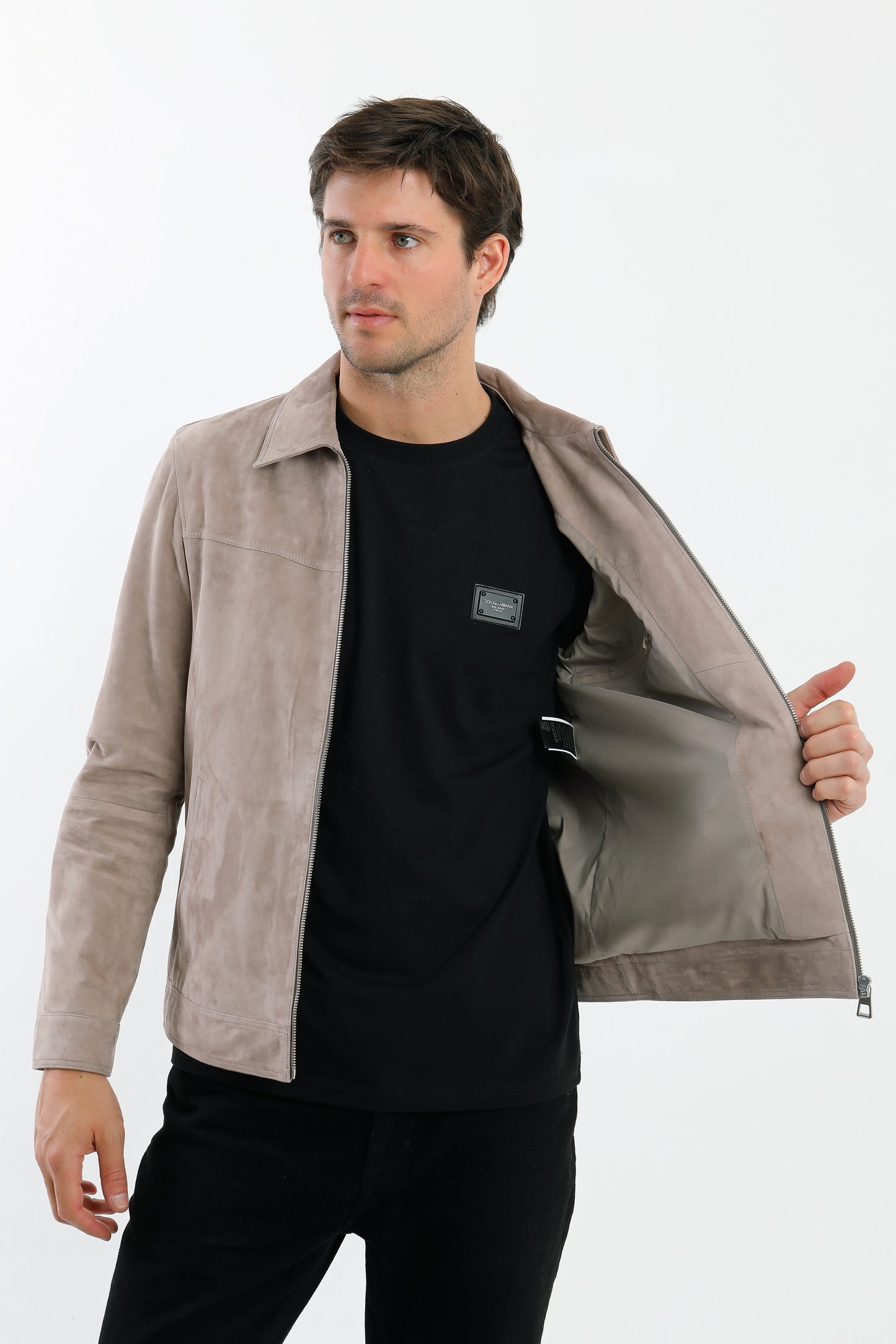 Suede Leather Jacket