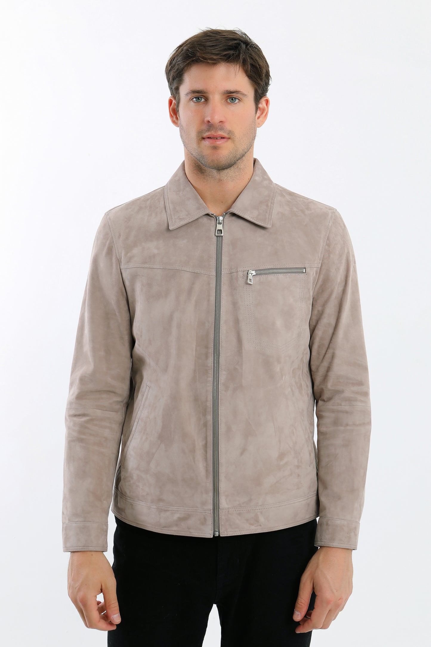 Suede Leather Jacket