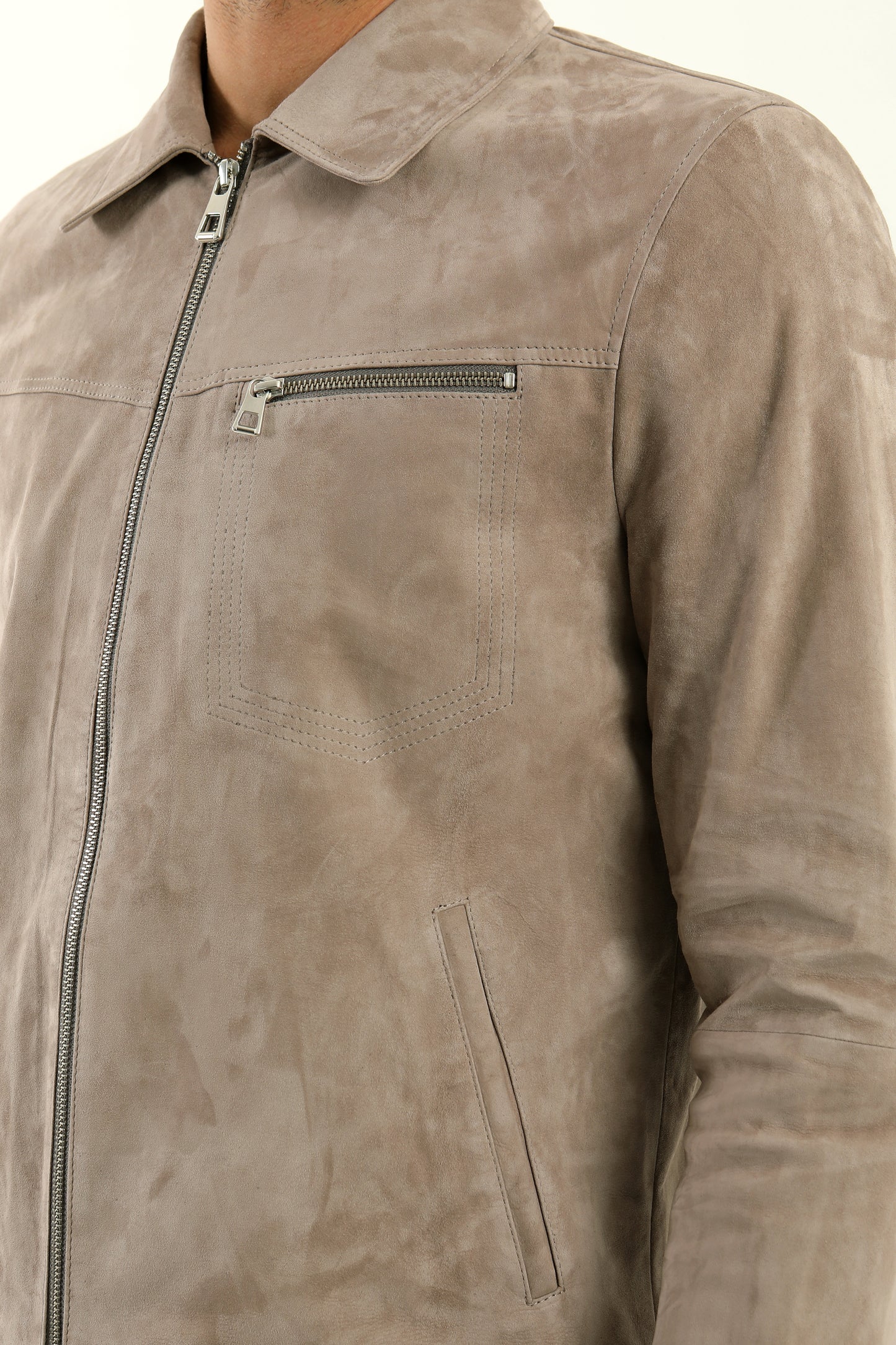 Suede Leather Jacket