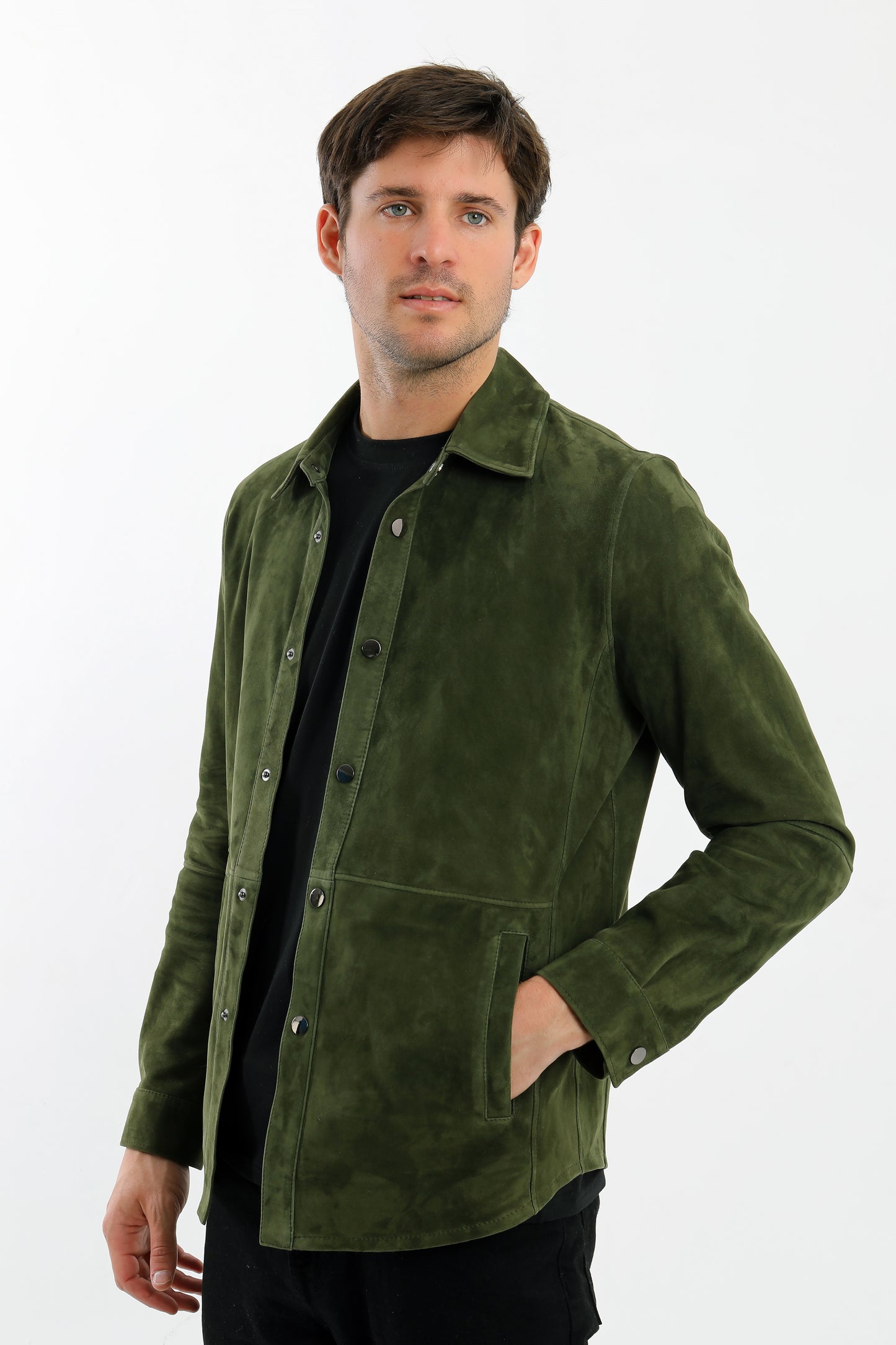 Suede Leather Jacket