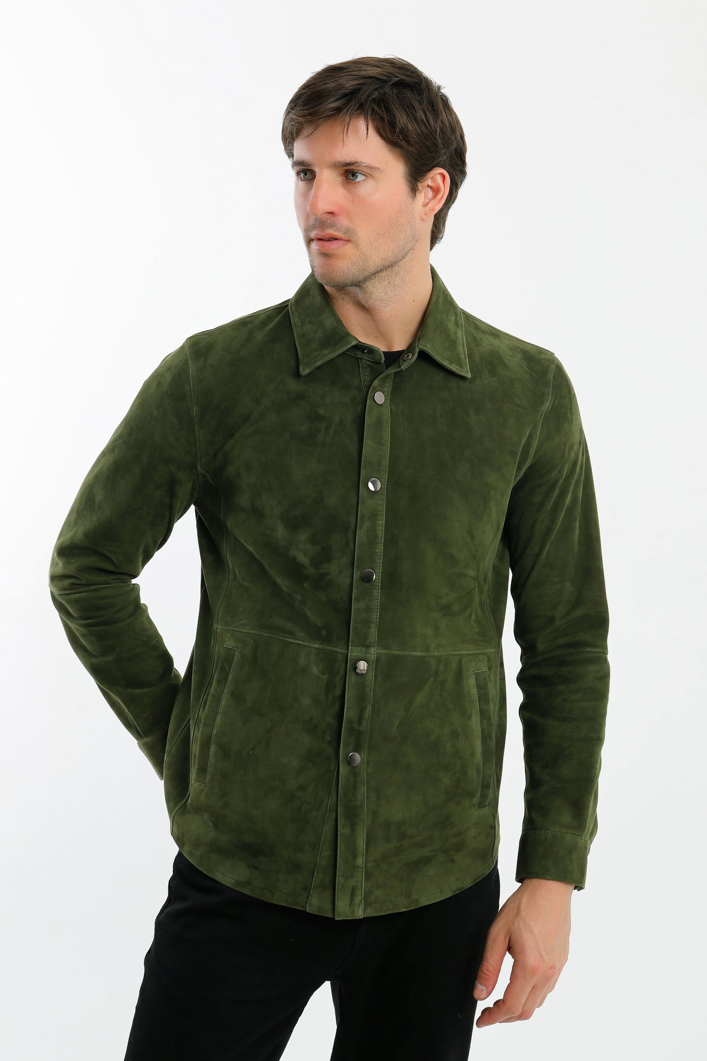 Suede Leather Jacket