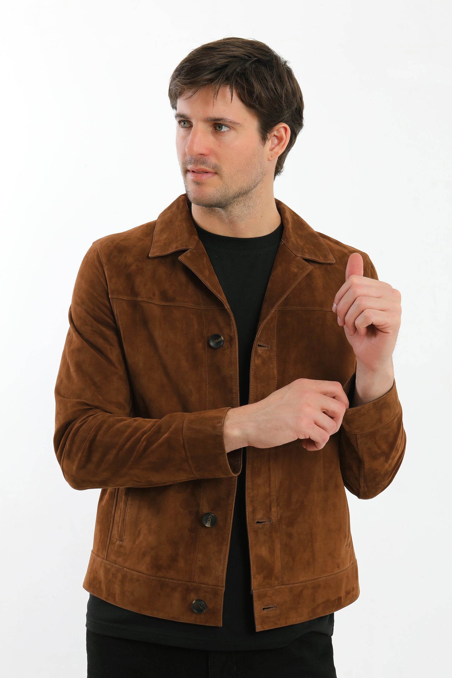 Suede Leather Jacket