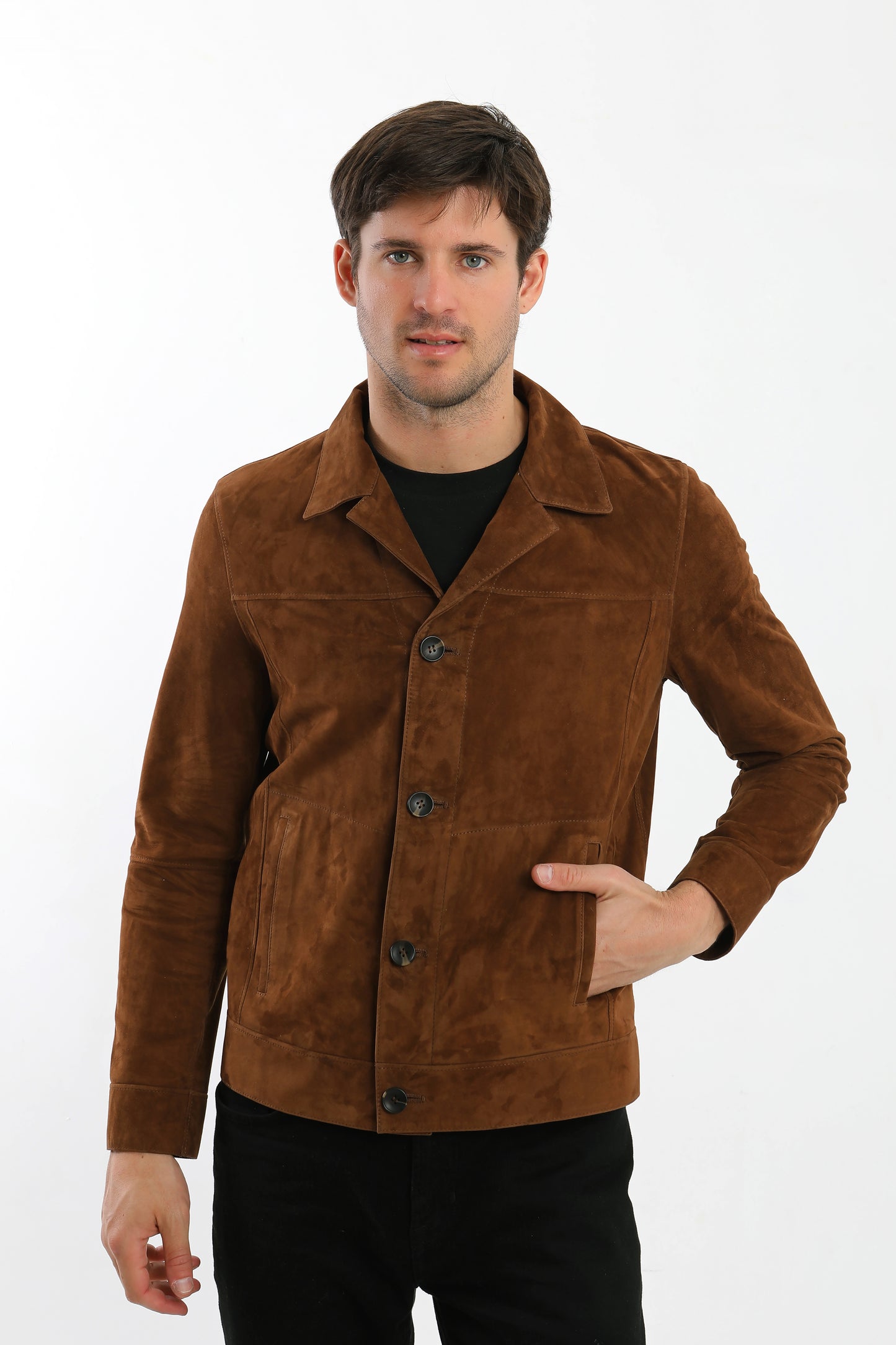 Suede Leather Jacket