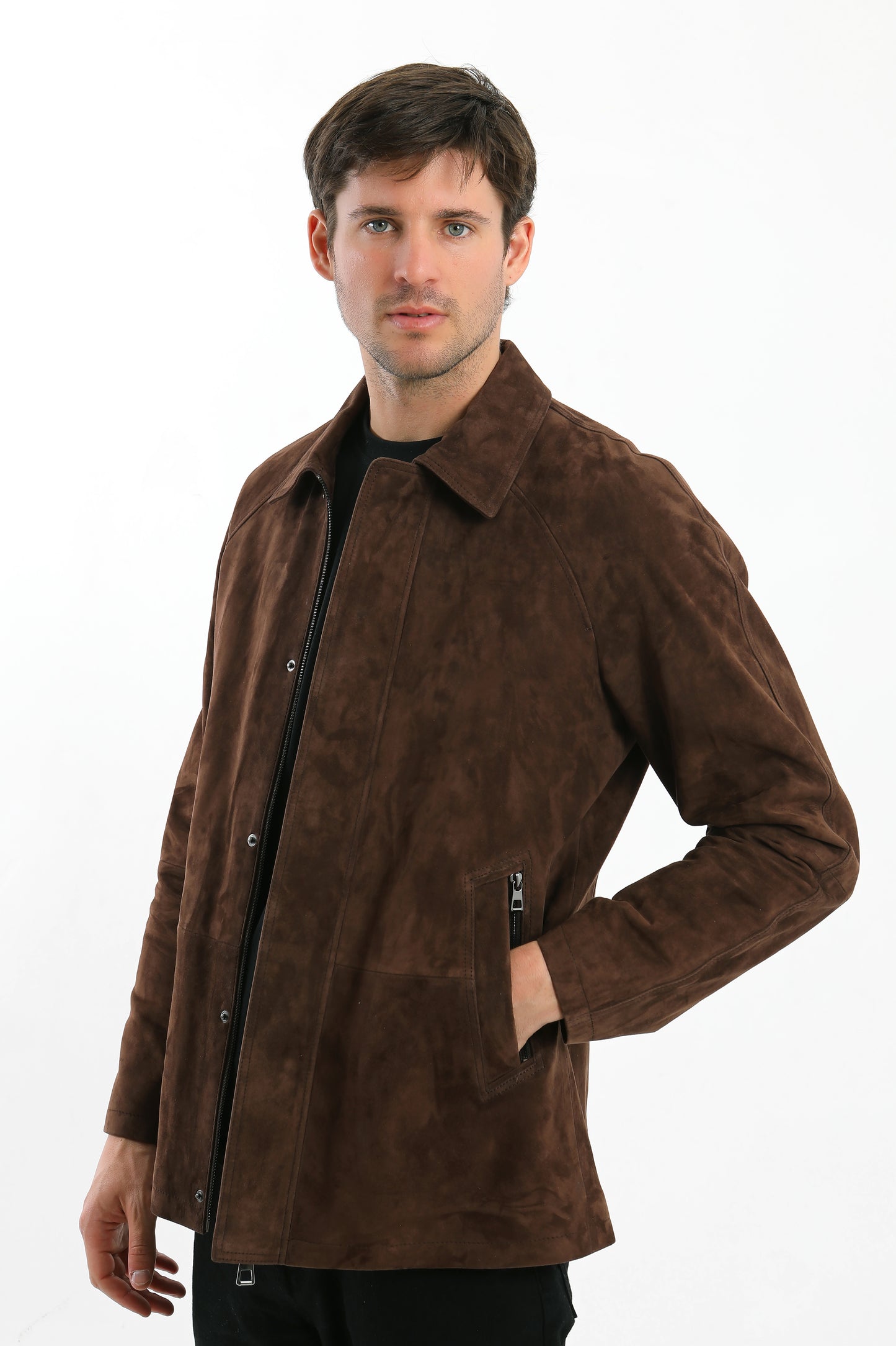 Suede Leather Jacket