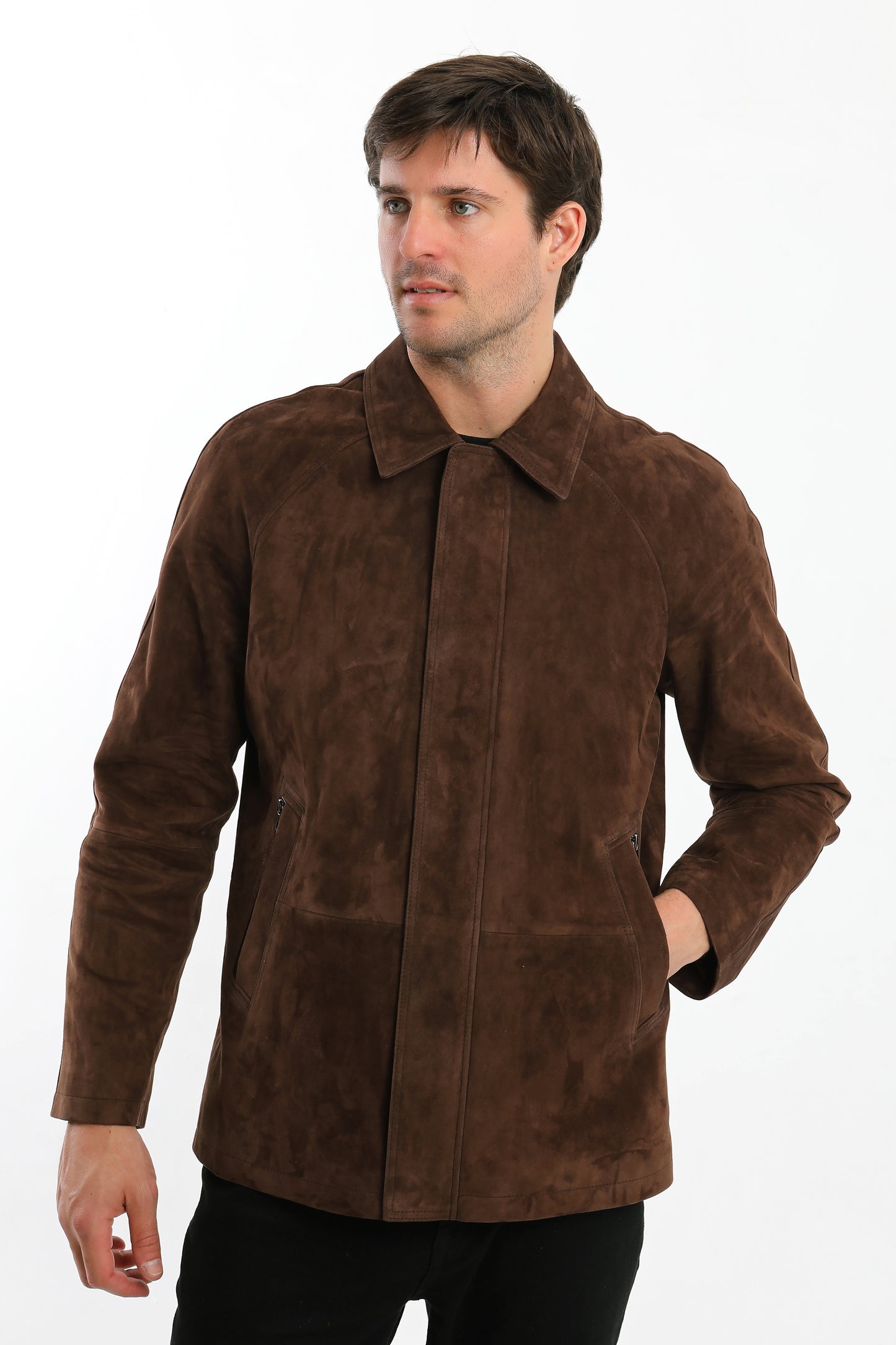 Suede Leather Jacket