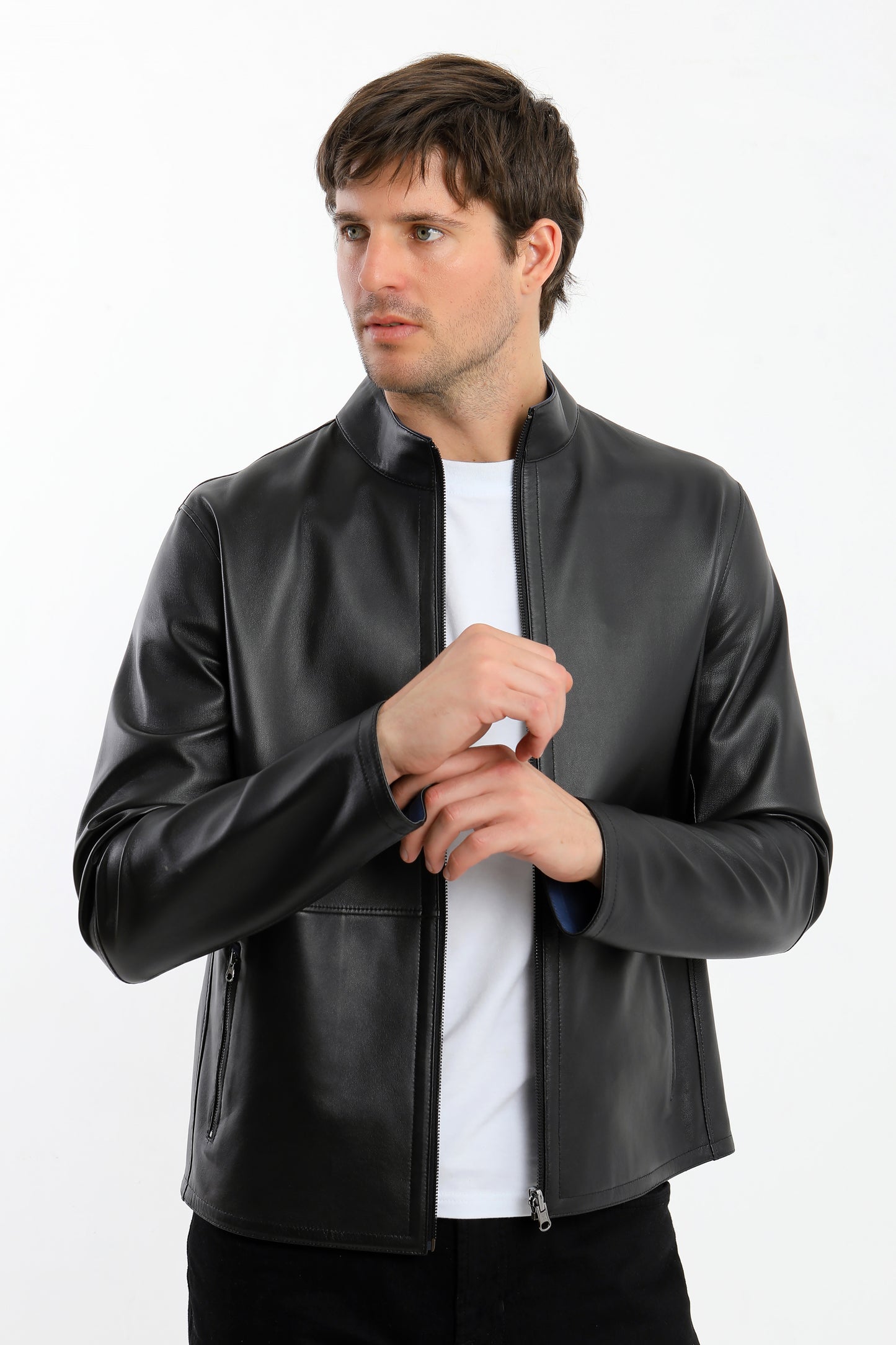 Reversible Leather Jacket