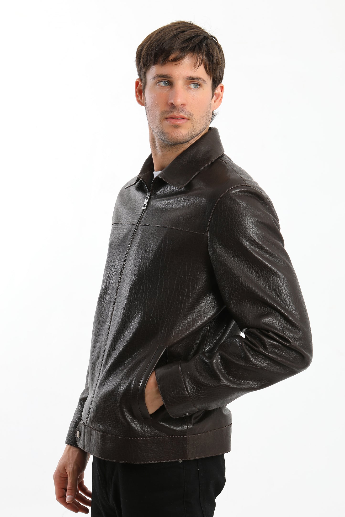 Brown Leather Jacket